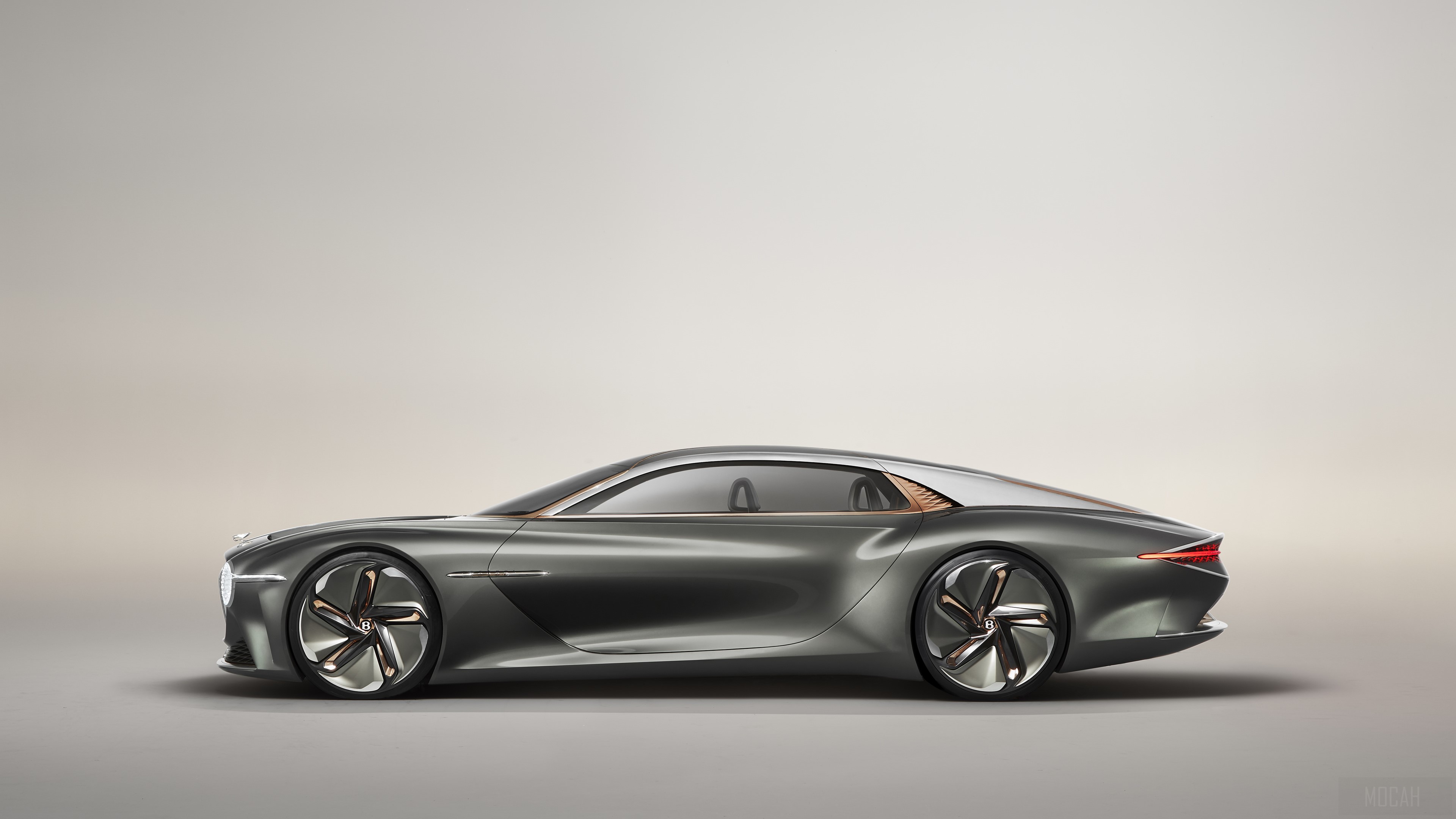 Bentley EXP 100 GT 2019 Concept Car Side View 4K HD Wallpaper