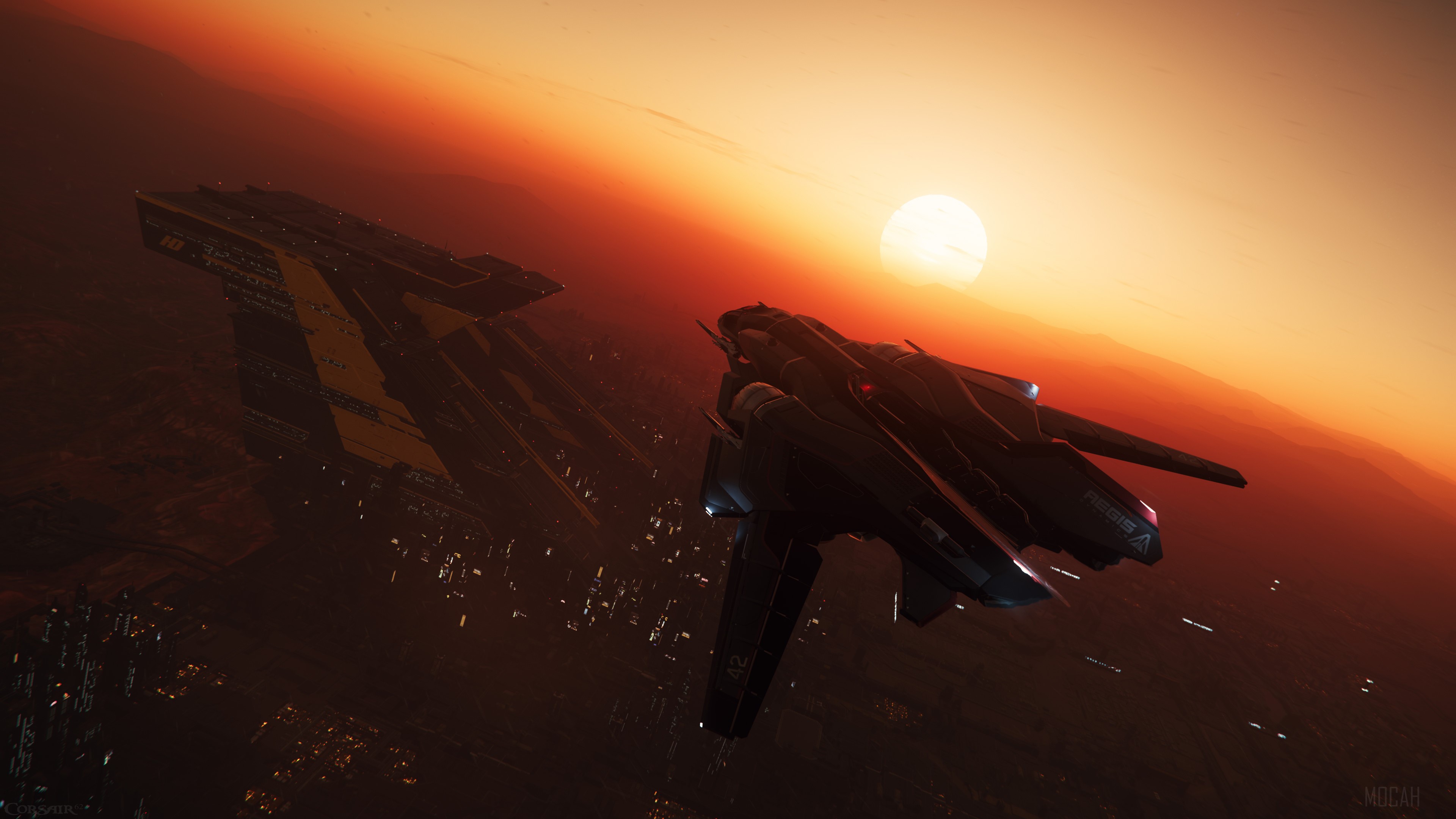 Star Citizen 3 Sabre HD Wallpaper