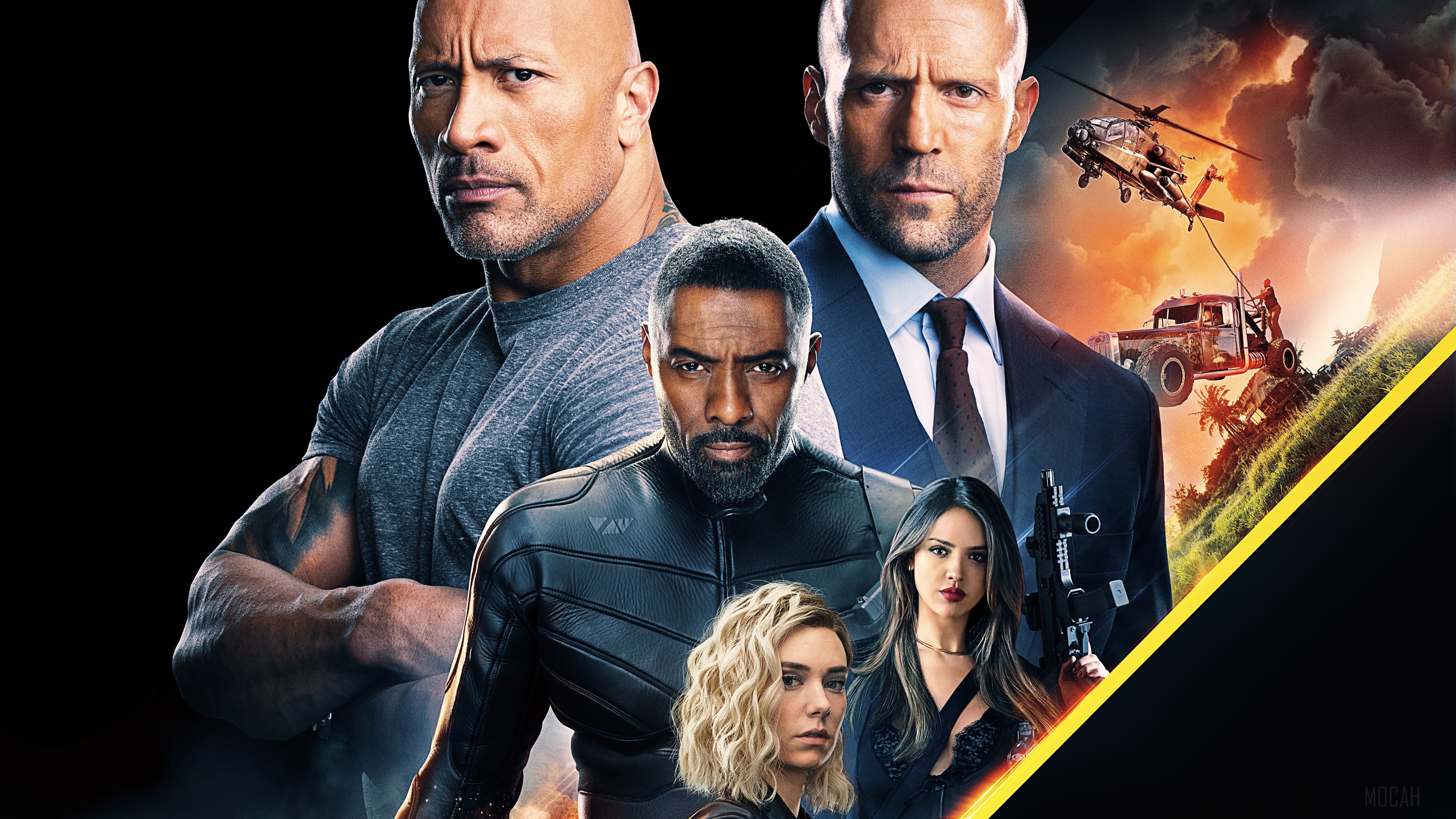 Hobbs & Shaw 4K HD Wallpaper