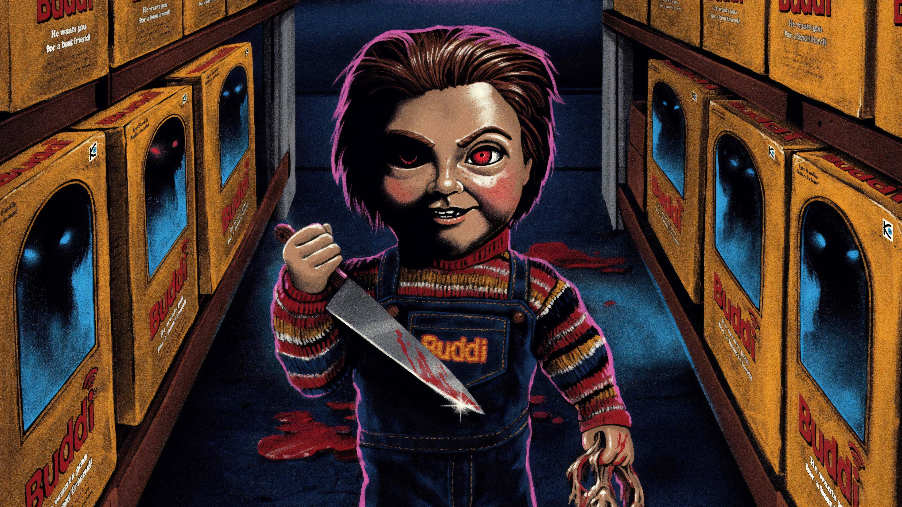 Chucky from Child's Play 2019 4K HD Wallpaper