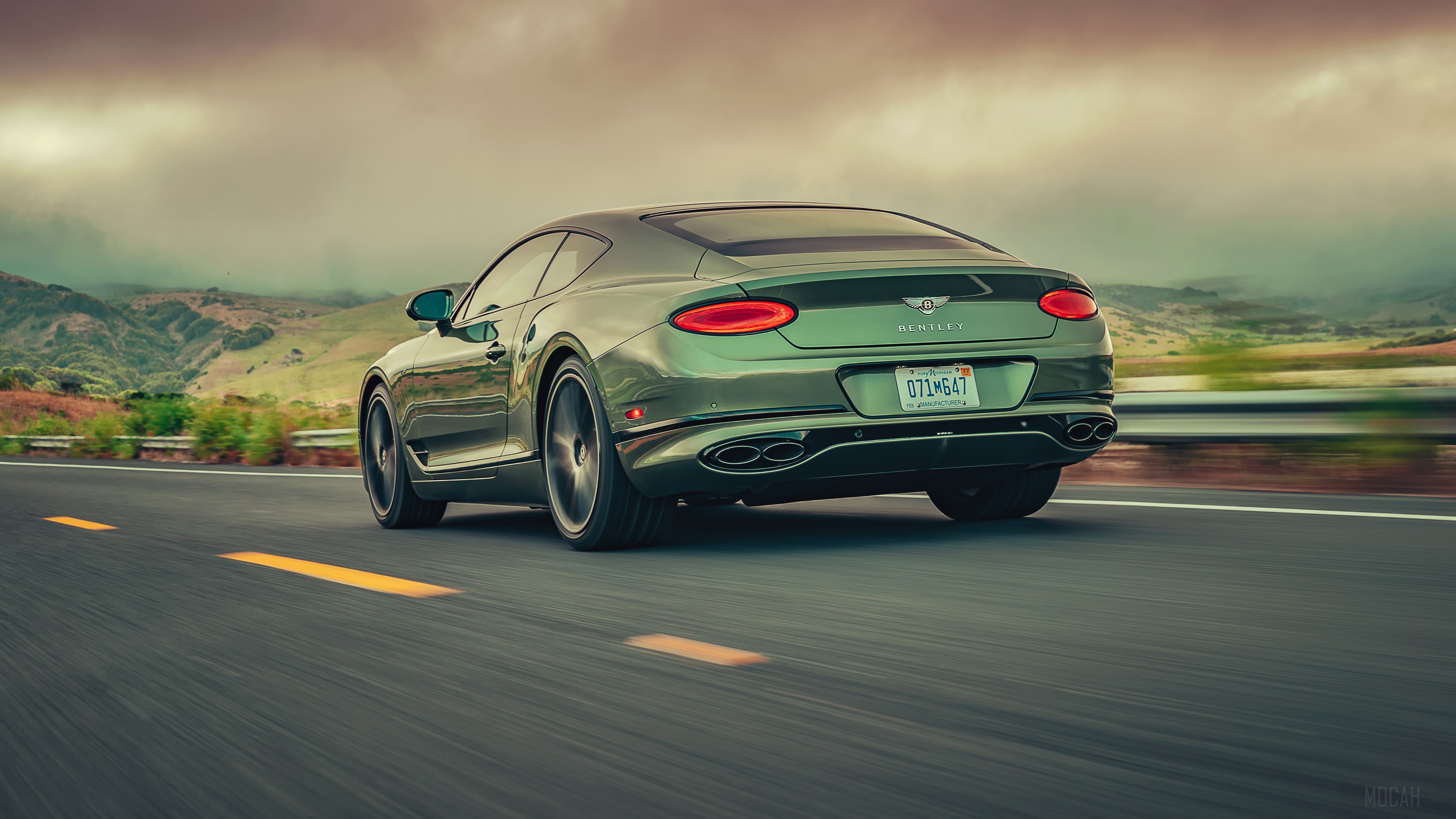 2020 Bentley Continental GT V8 HD Wallpaper