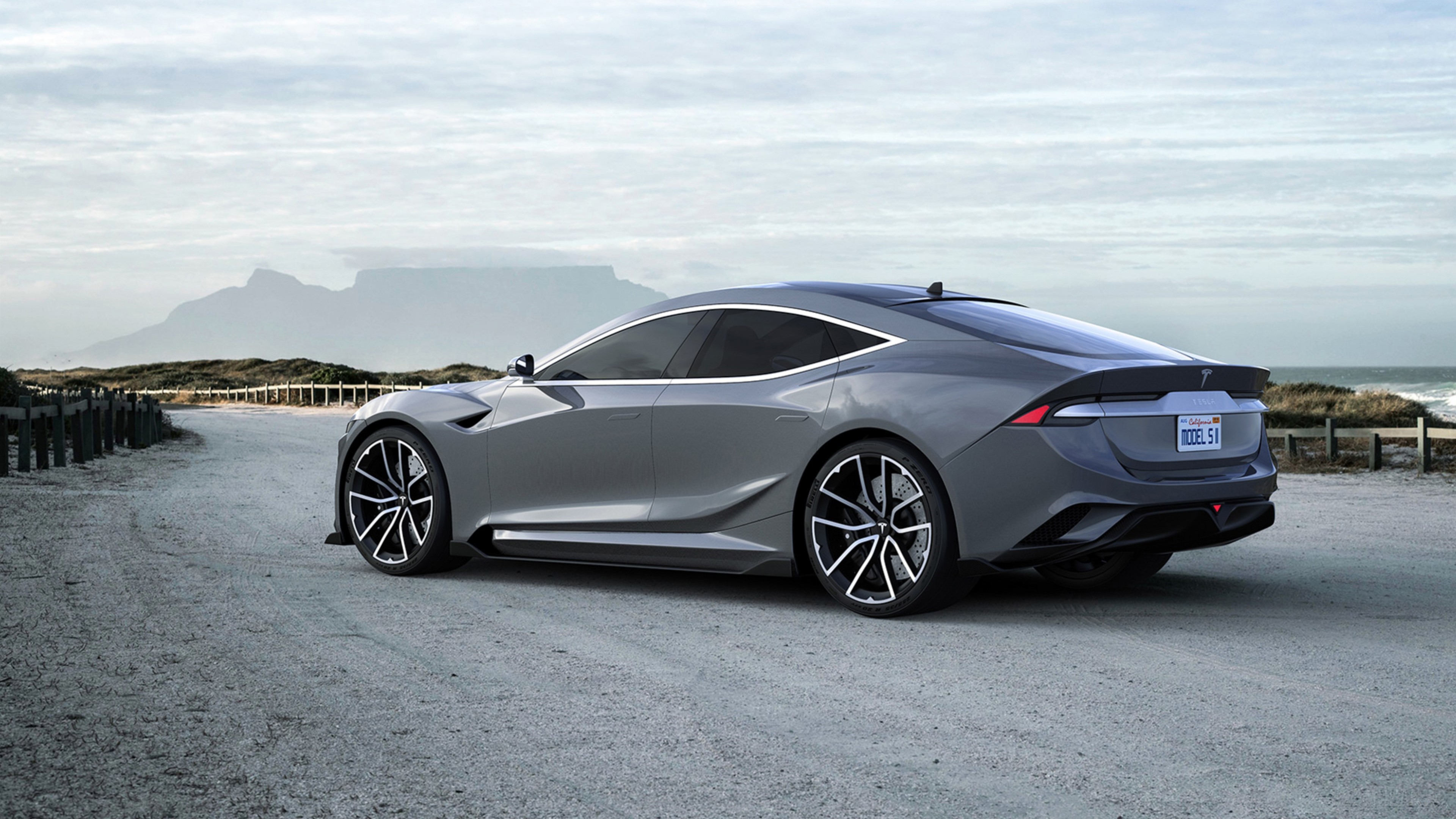 Tesla Model S II HD Wallpaper