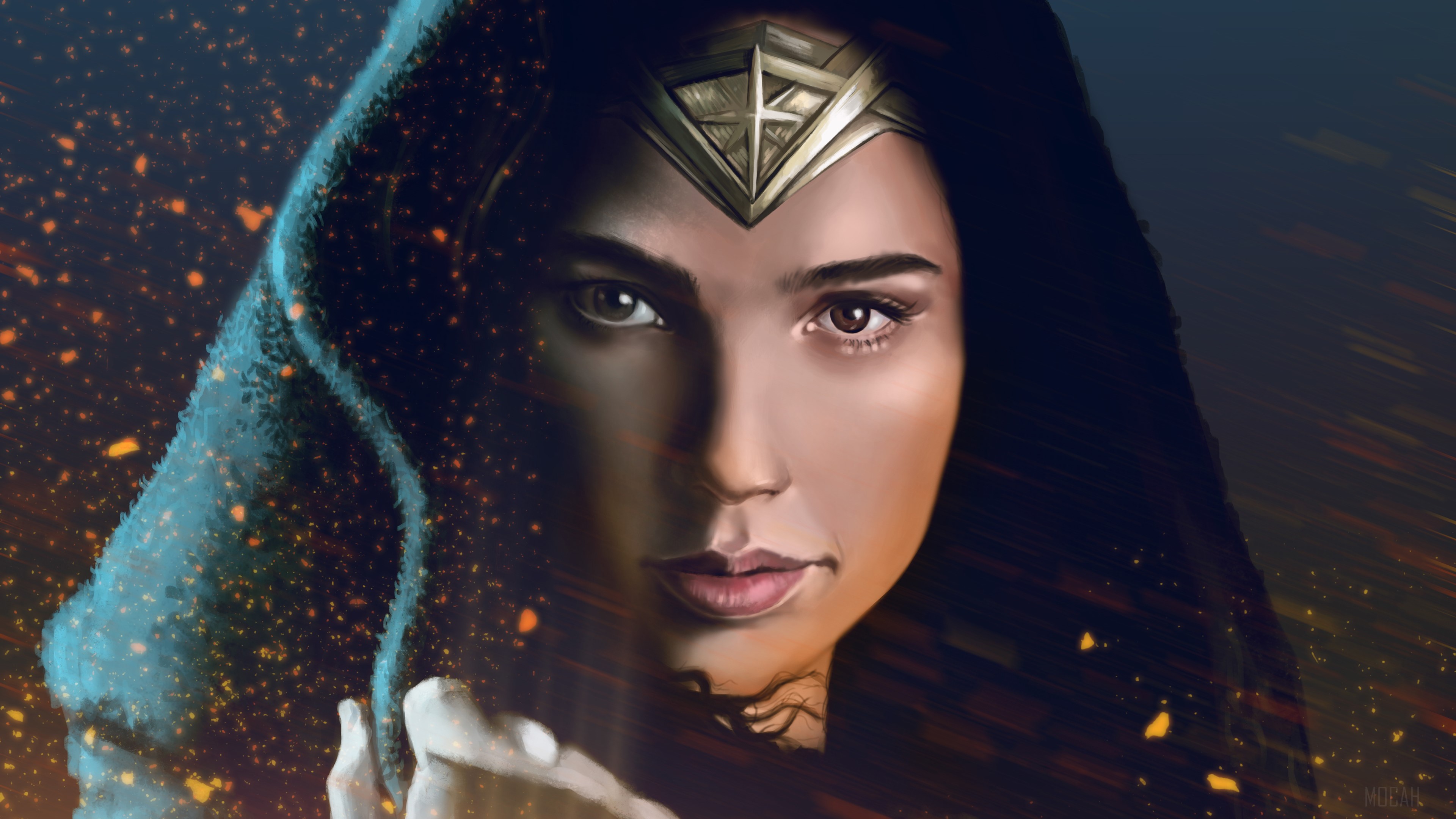 Wonder Woman 4K Art HD Wallpaper