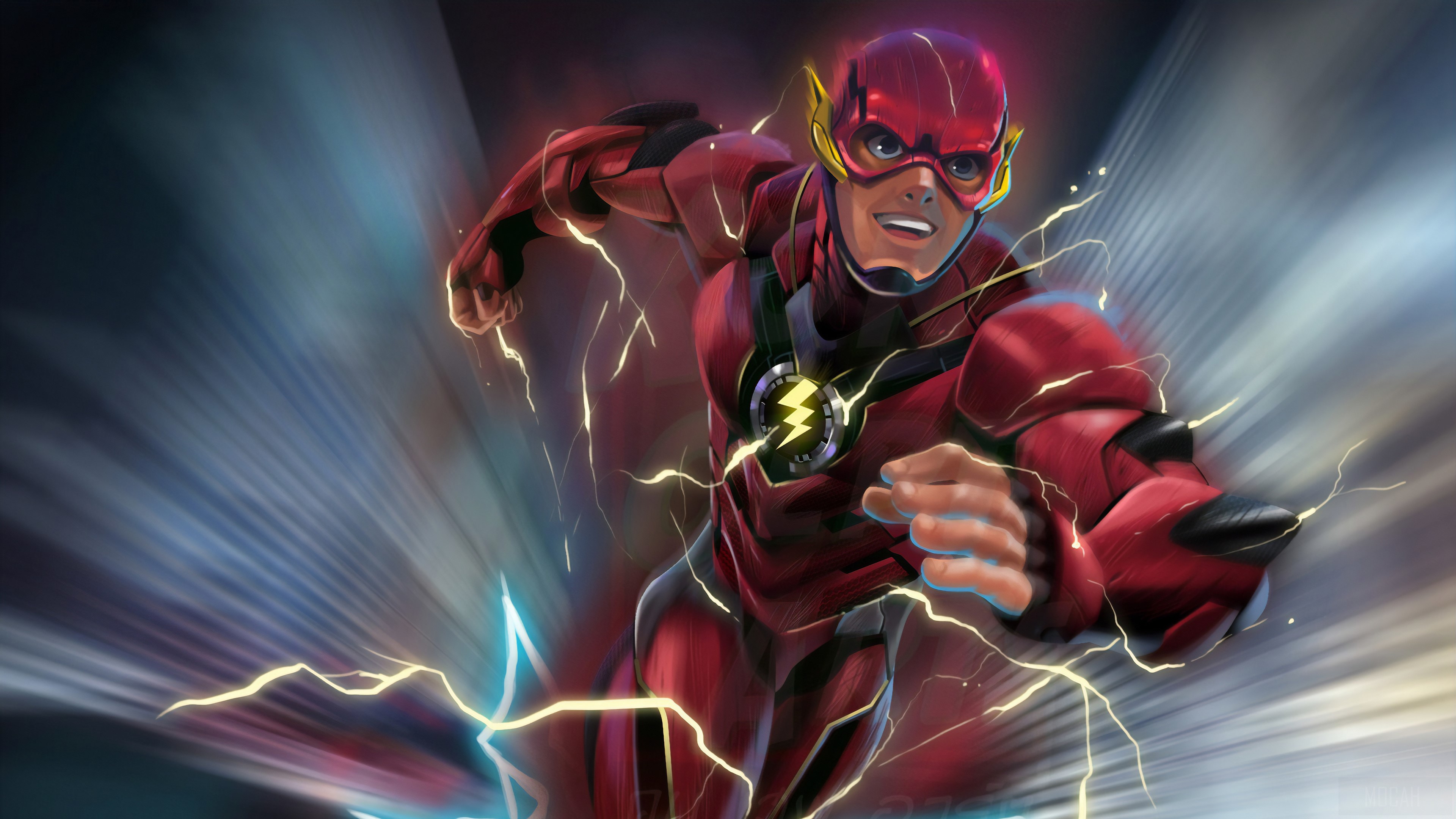 The Flash from DC Comics 4K HD Wallpaper