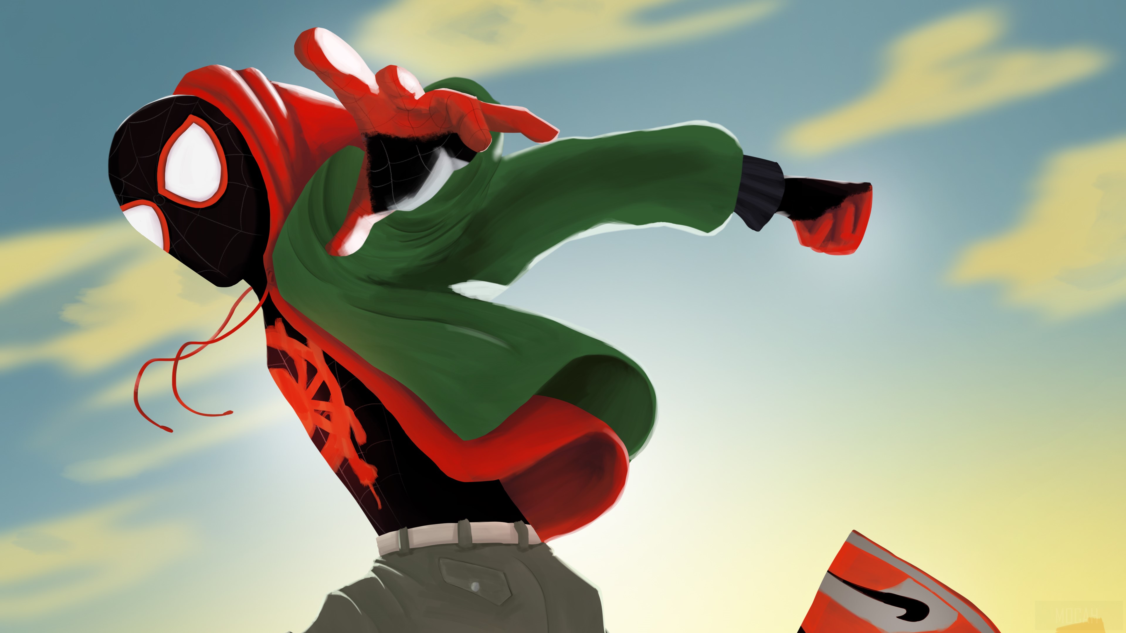 Miles Morales 4K Artwork HD Wallpaper