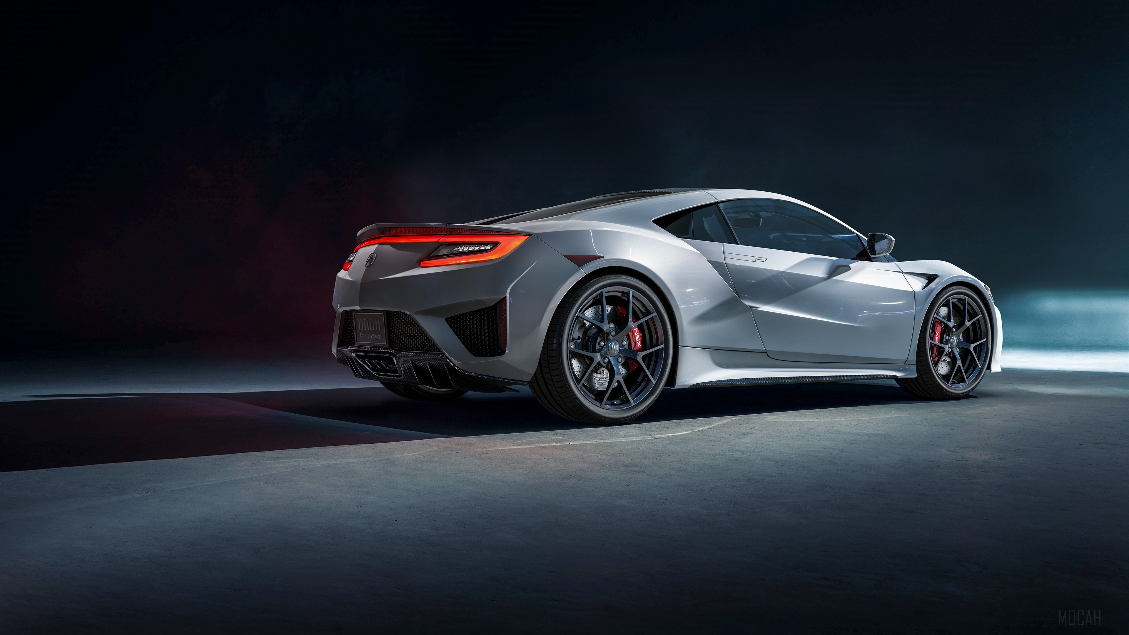 Acura NSX Supercar Rear HD Wallpaper