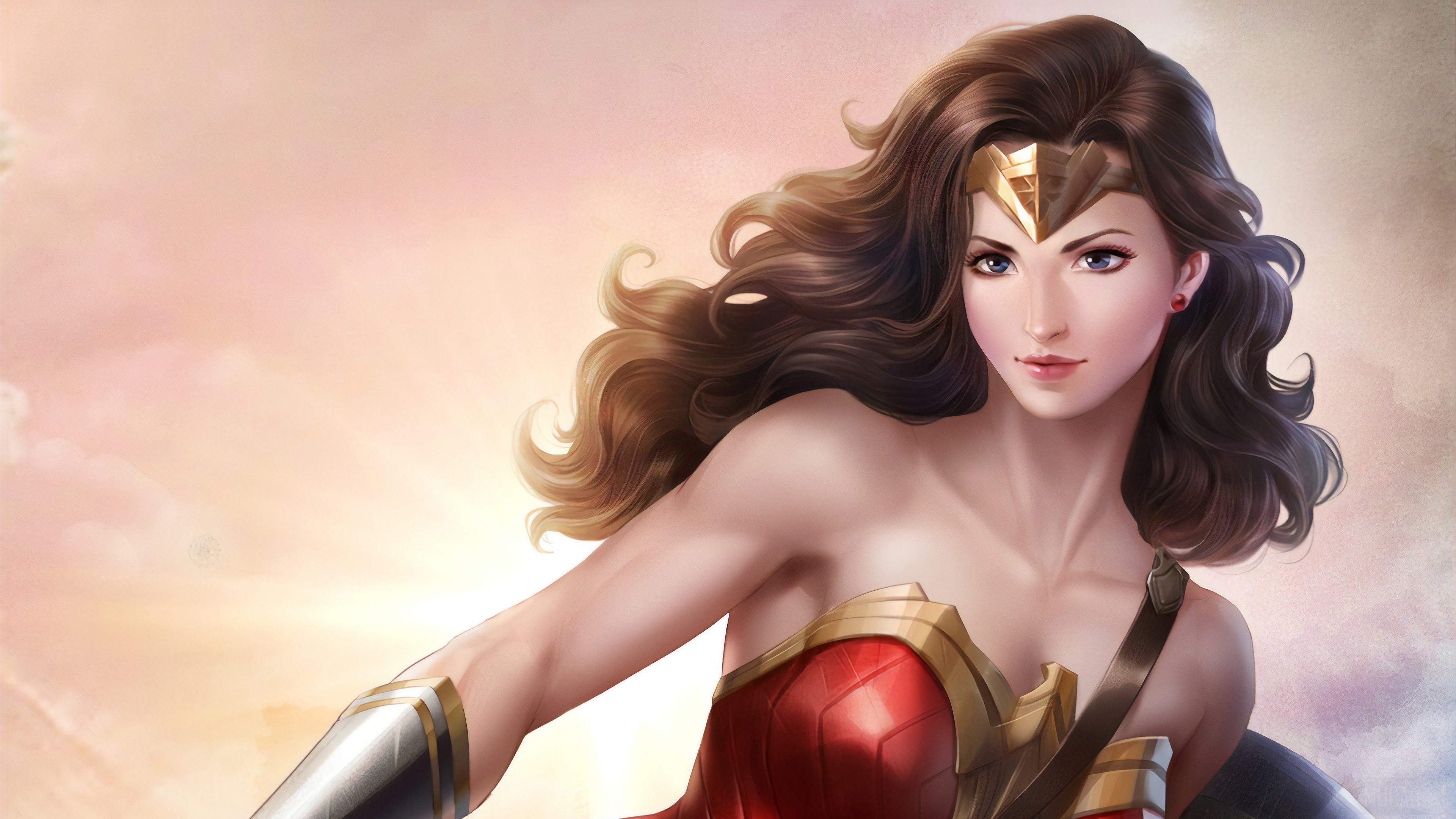 Wonder Woman Fan Art HD Wallpaper