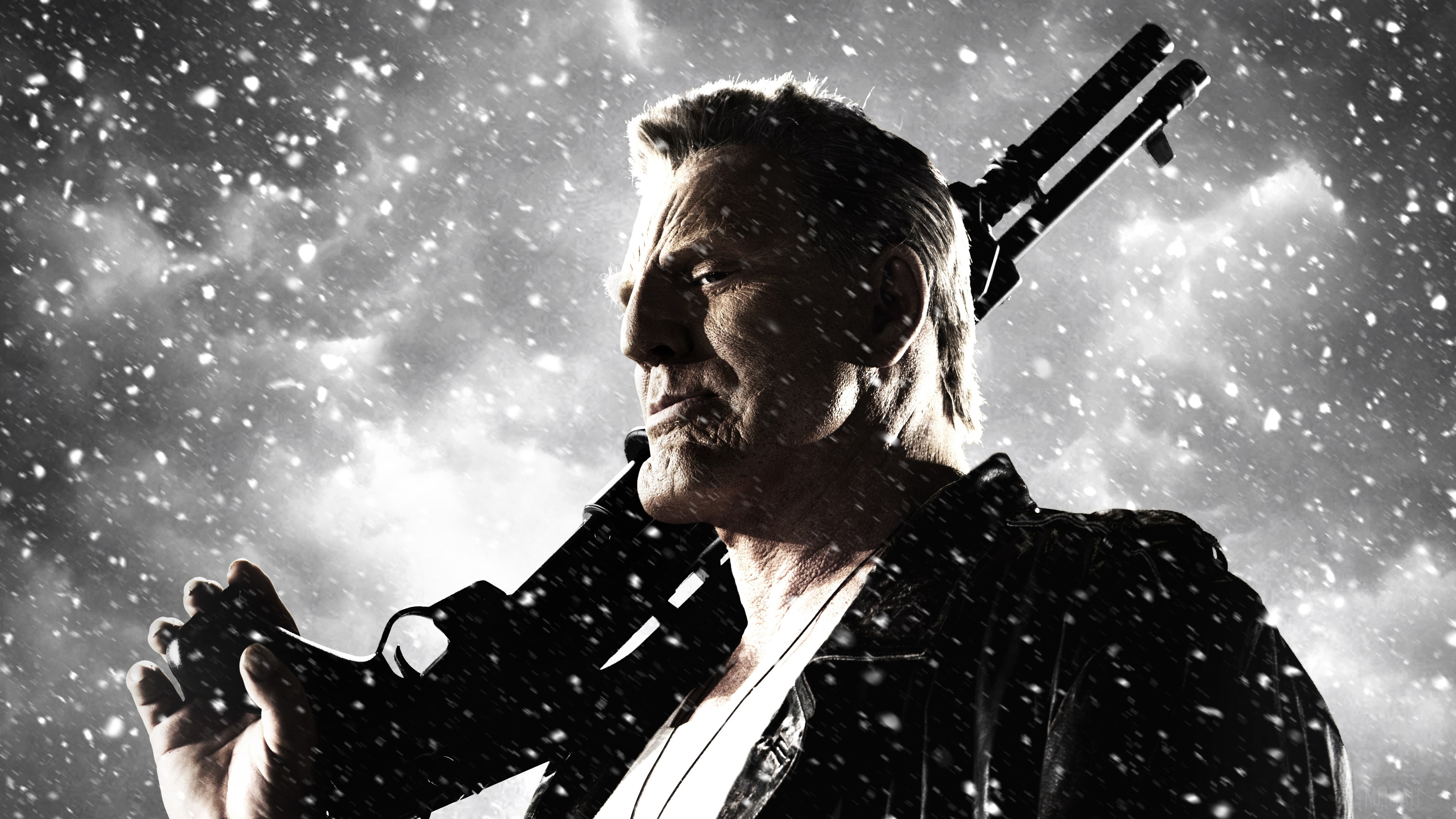 Marv from Sin City: A Dame to Kill For Poster 4K HD Wallpaper