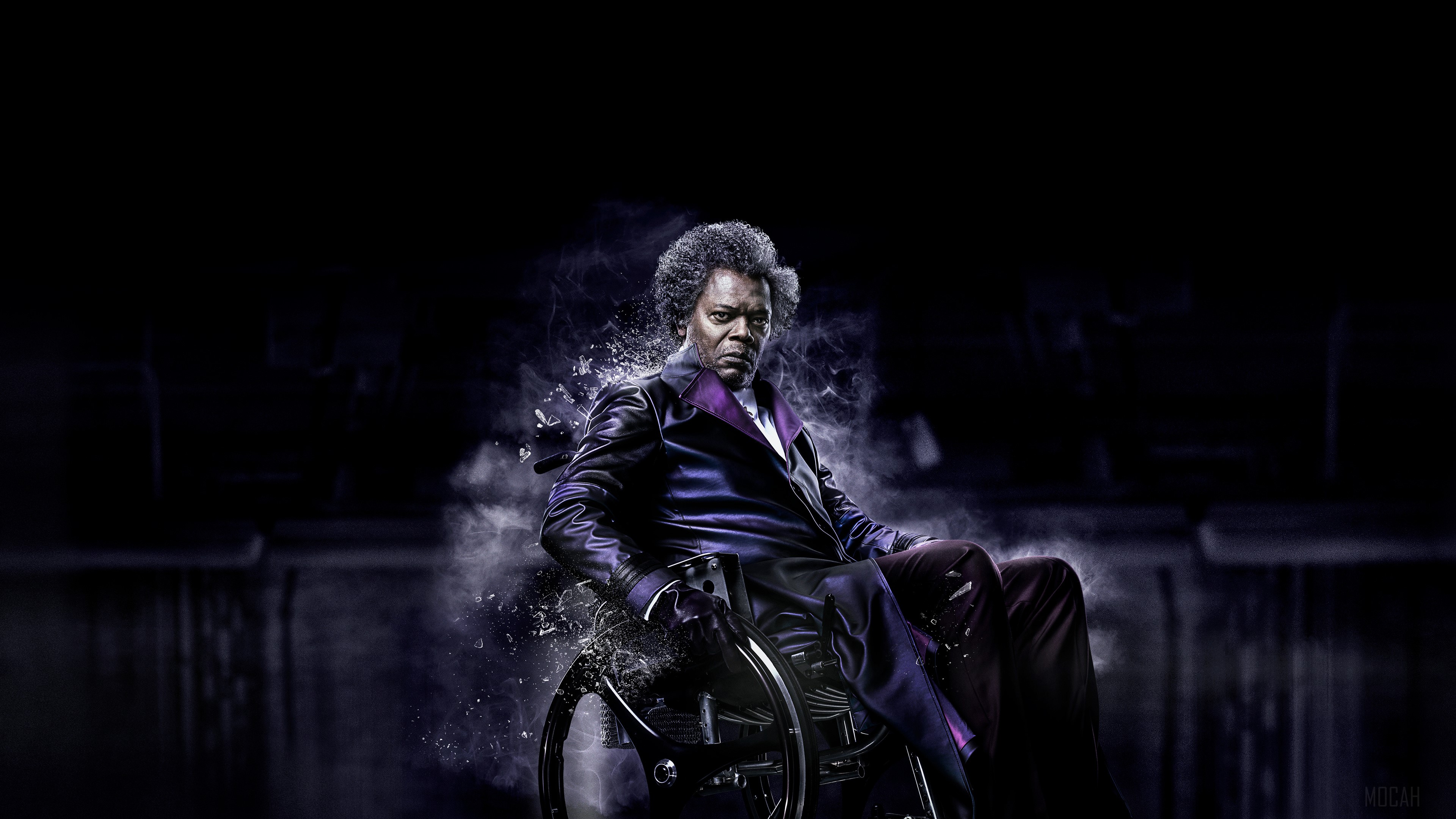 Elijah Price from Glass 4K HD Wallpaper