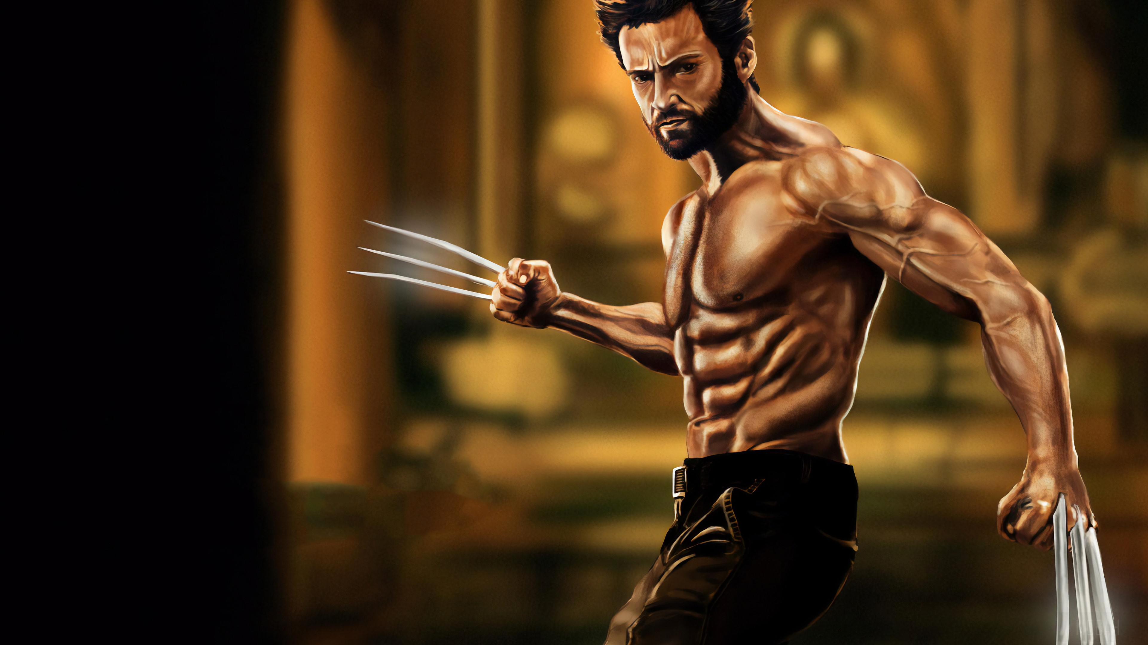 Wolverine Art HD Wallpaper