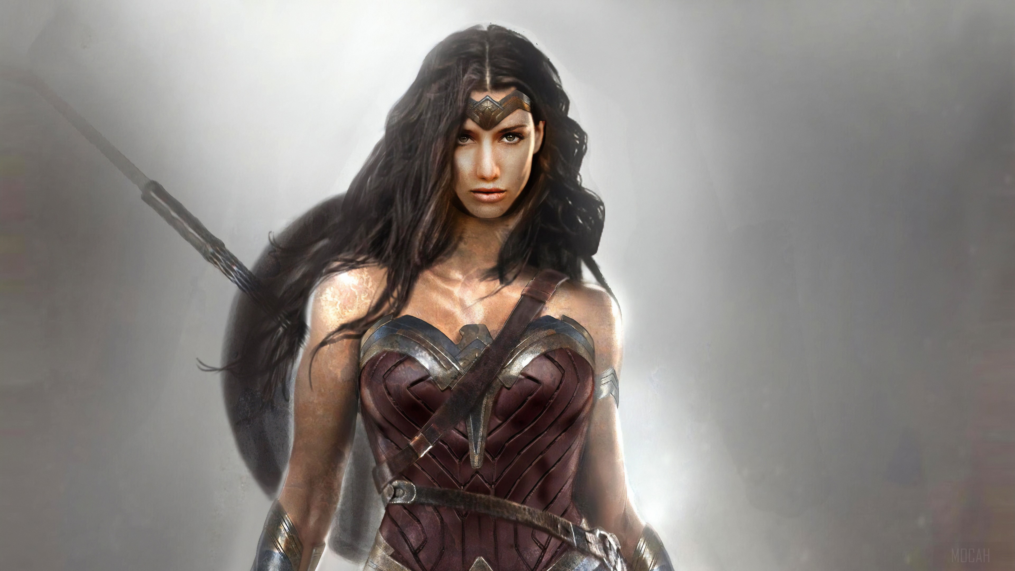 Wonder Woman New Art HD Wallpaper