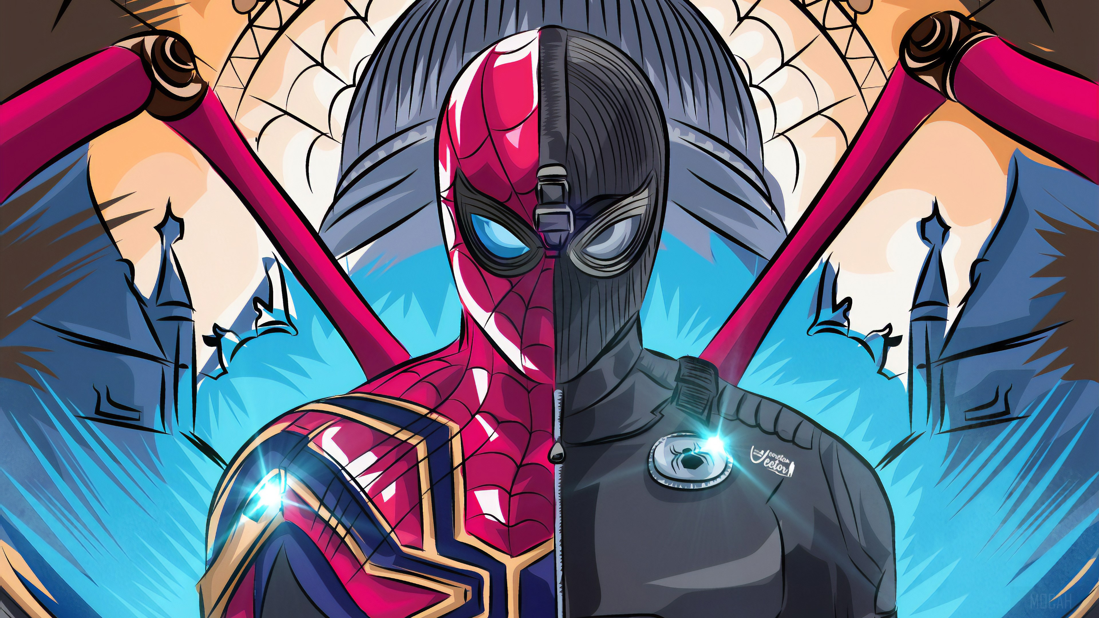 4K Spiderman Far From Home HD Wallpaper