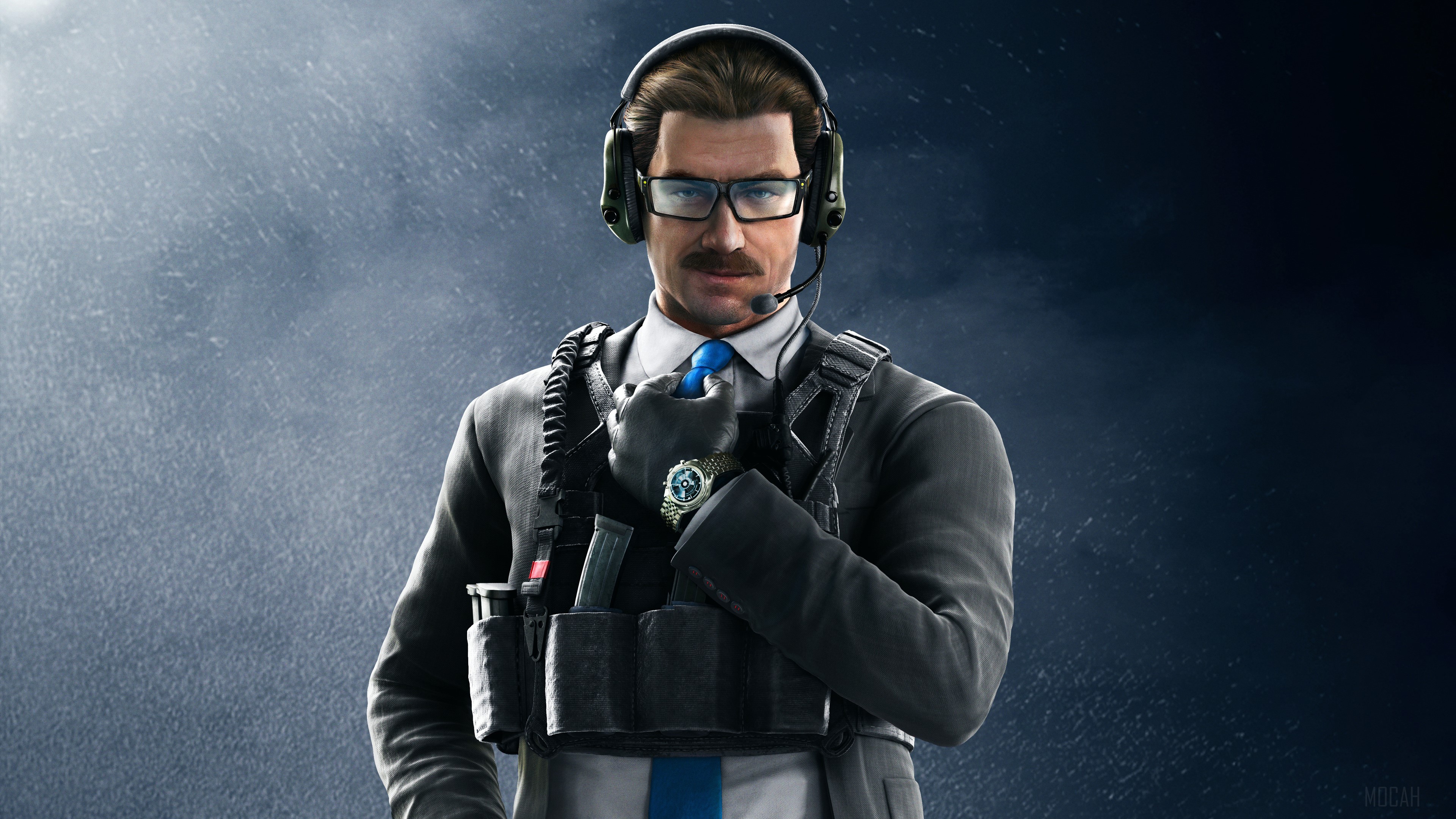 Warden from Tom Clancy's Rainbow Six Siege 4K HD Wallpaper