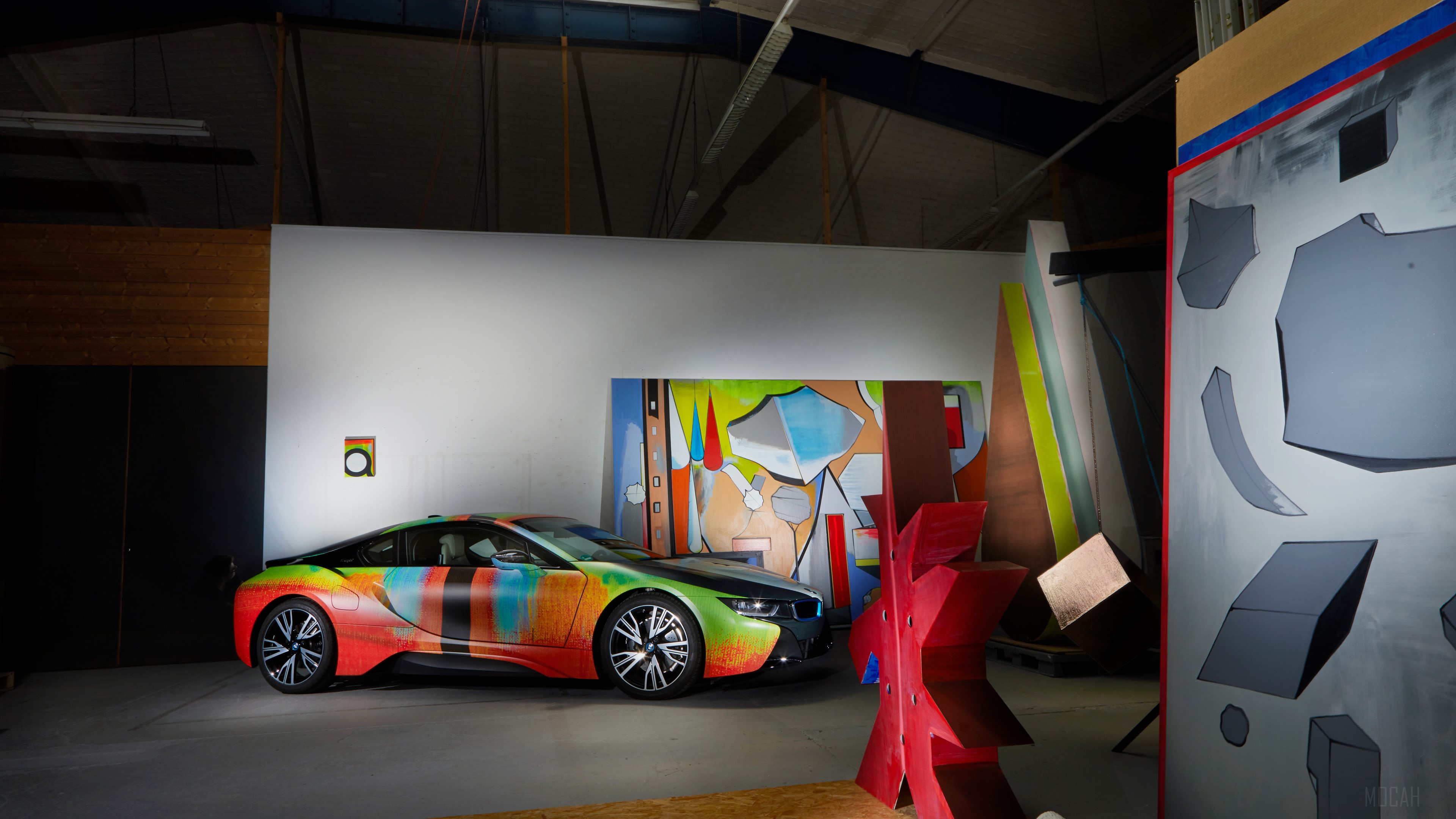 BMW i8 by Thomas Scheibitz 4K HD Wallpaper