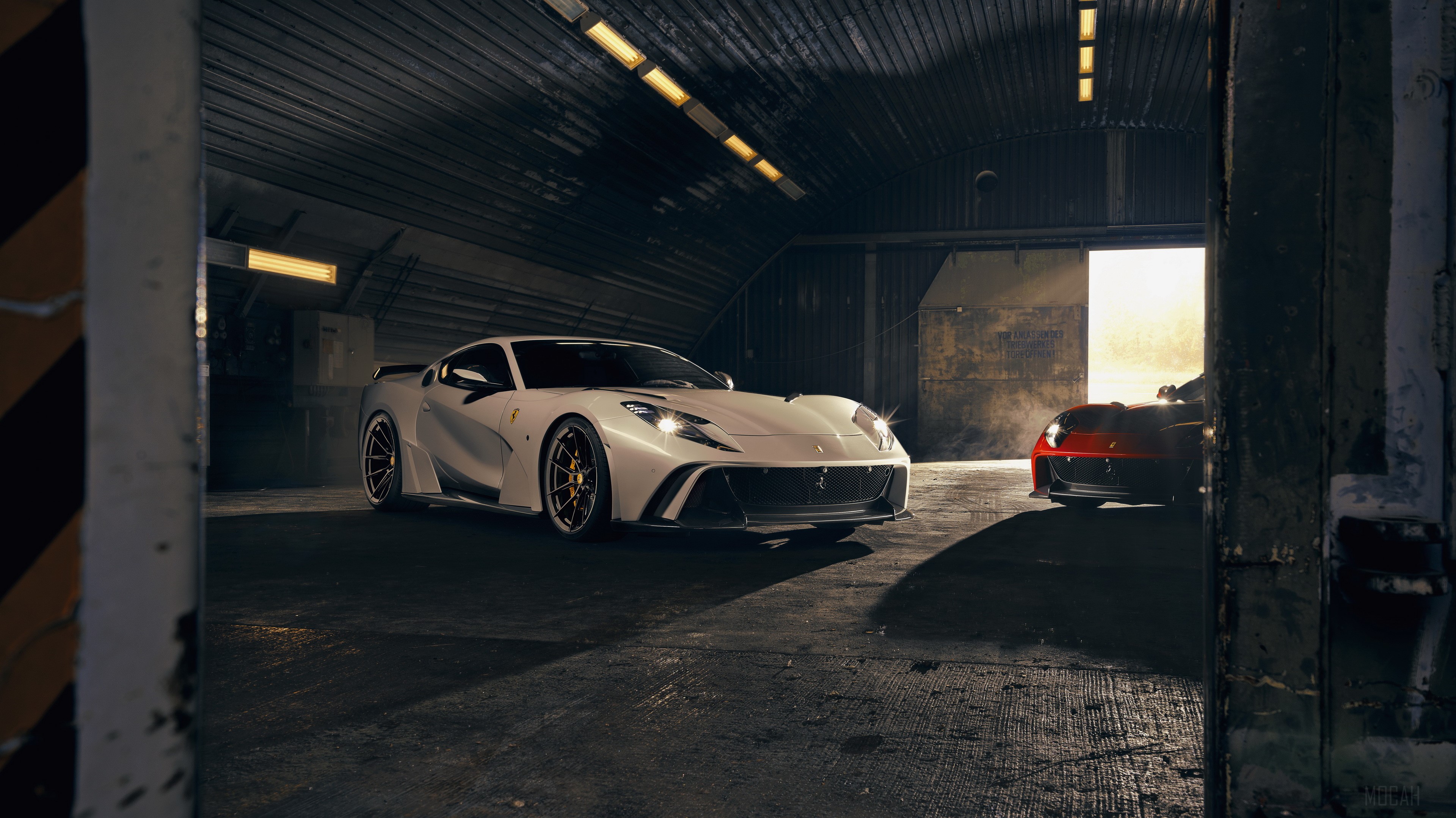 Novitec Ferrari 812 Superfast N Largo White 4k HD Wallpaper
