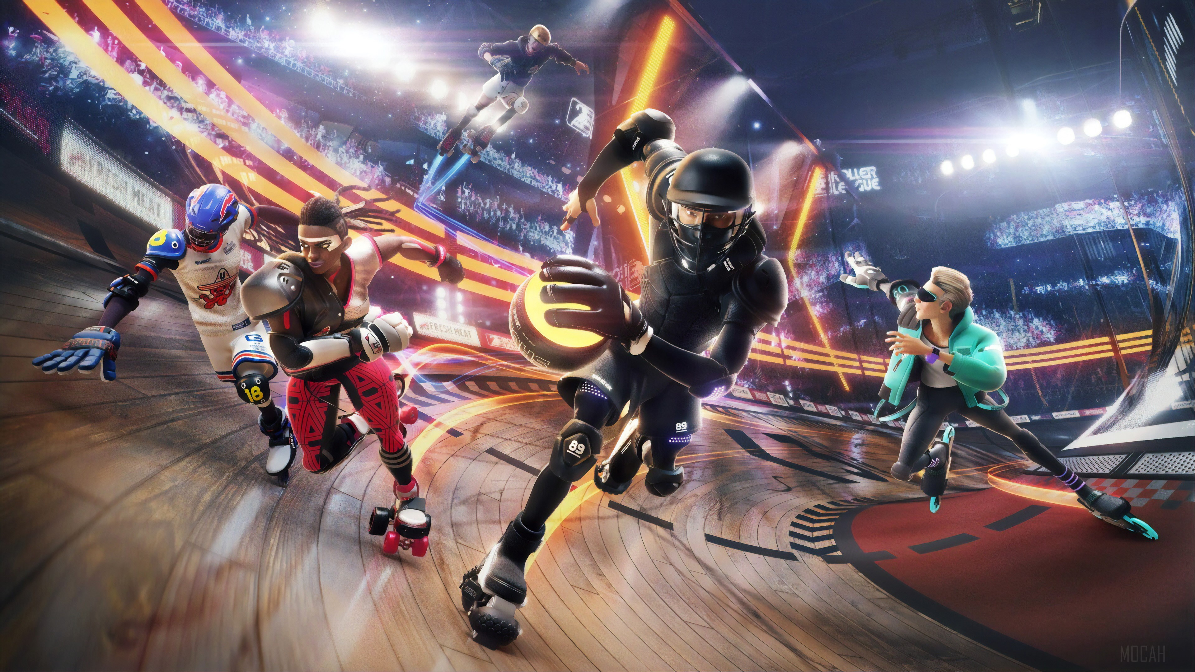 Roller Champions HD Wallpaper