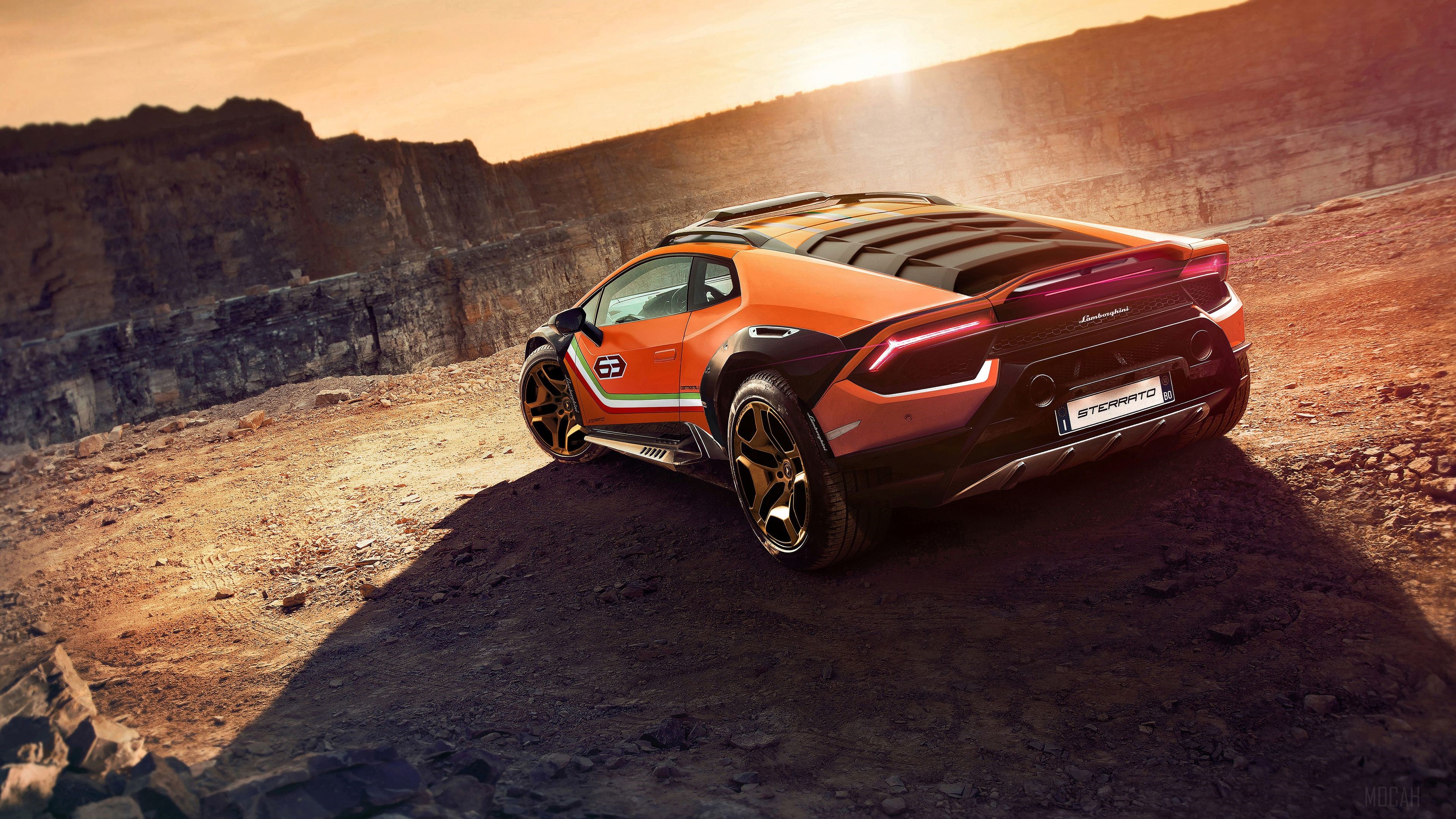 Lamborghini Huracan Sterrato Concept 2019 HD Wallpaper