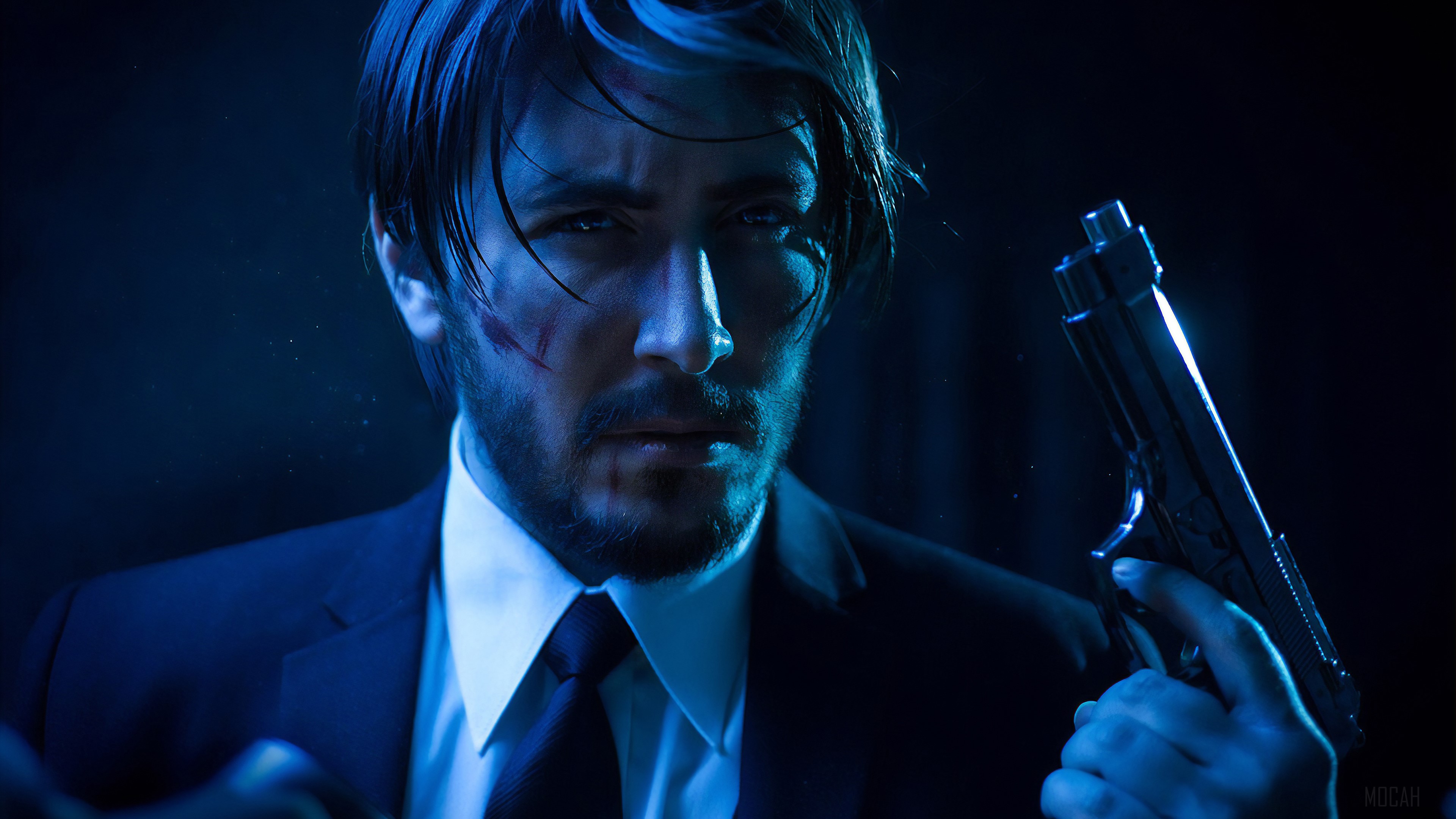 John Wick Cosplay HD Wallpaper