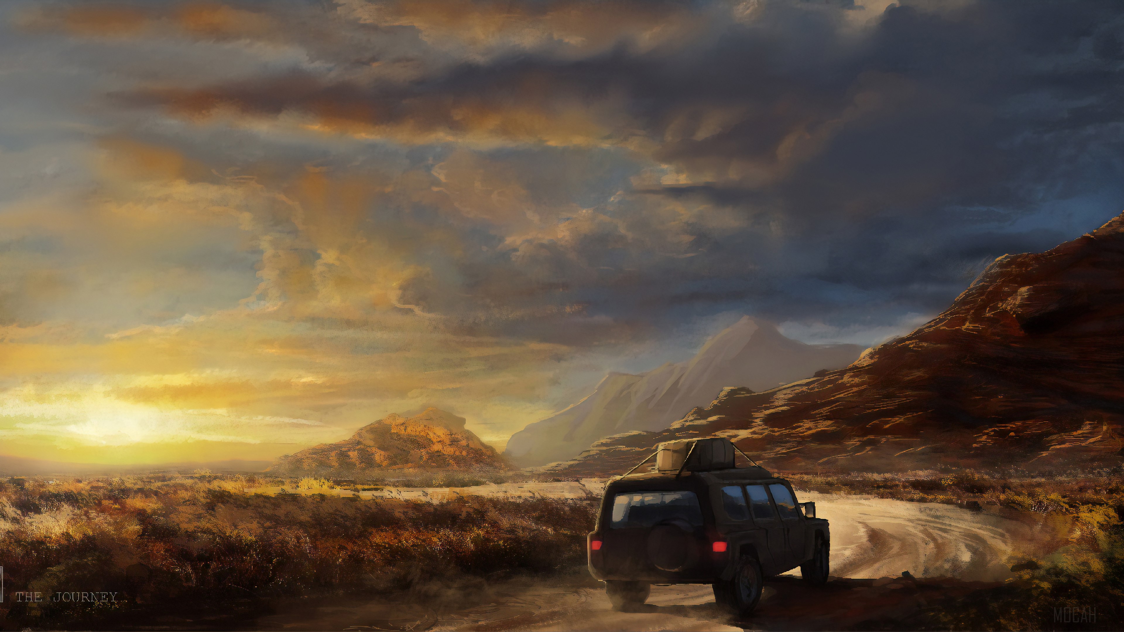 The Journey HD Wallpaper