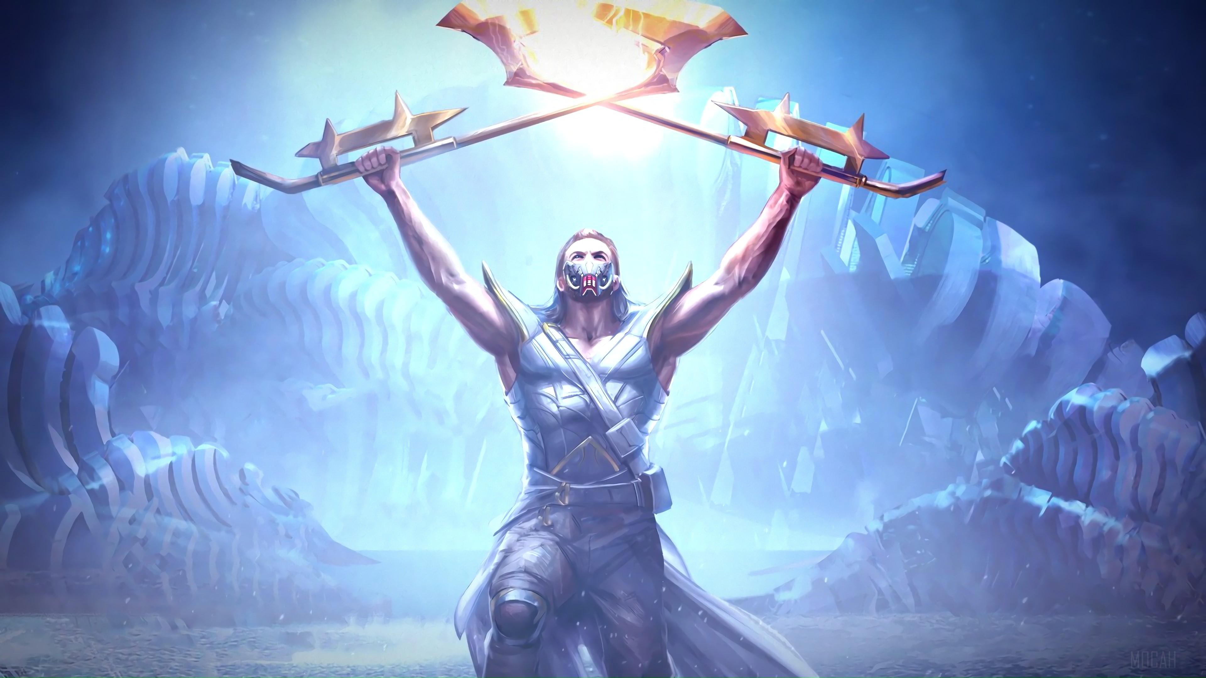 Kabal from Mortal Kombat 11 4K HD Wallpaper
