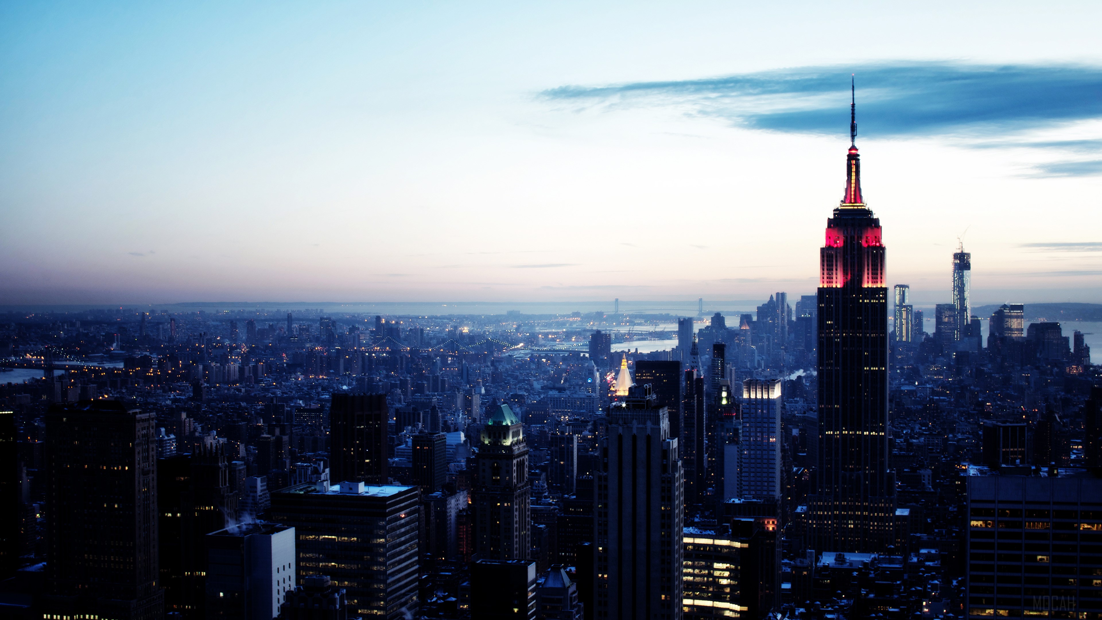 Empire State Building New York City 4K HD Wallpaper