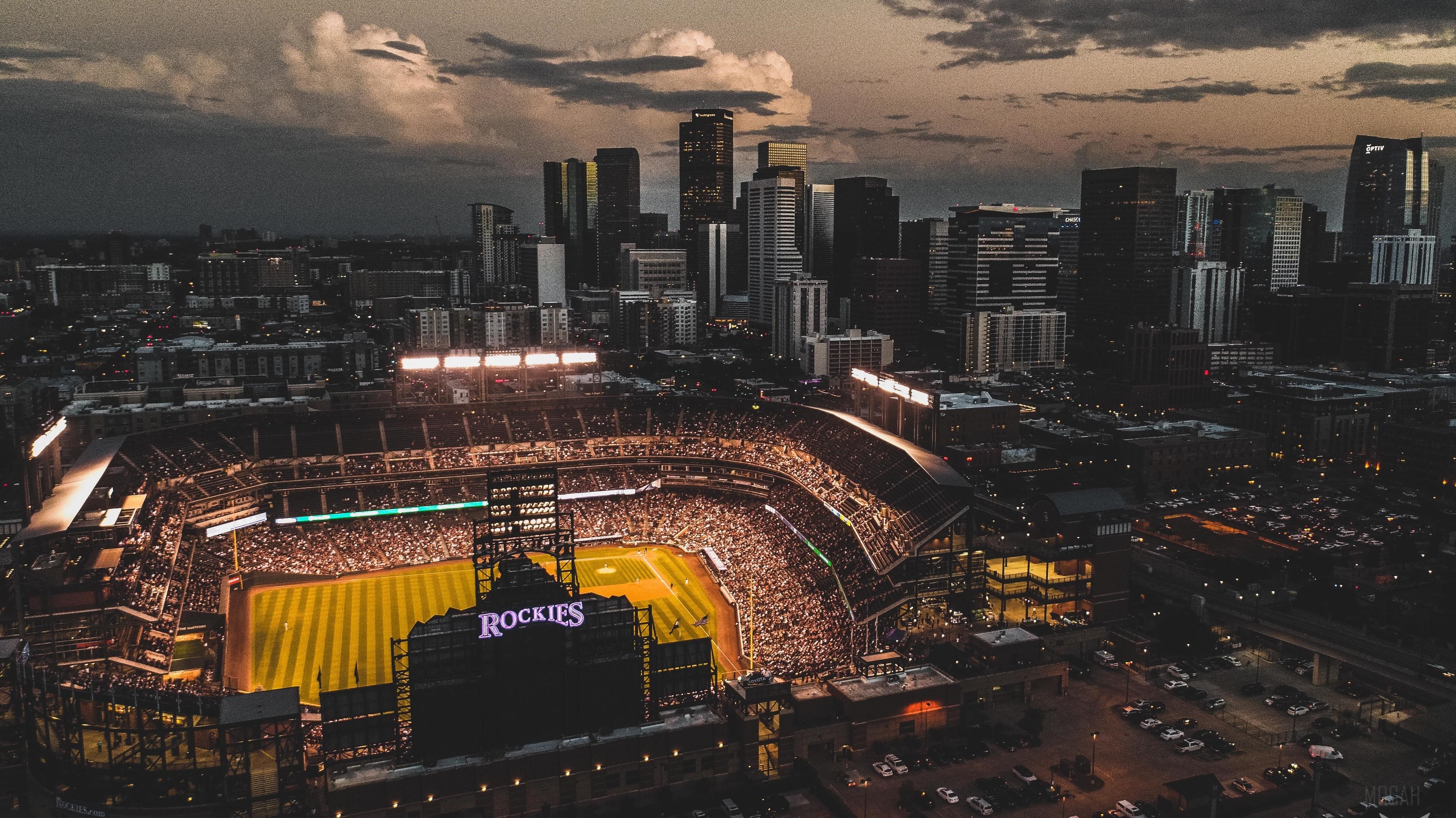 Coors Field Denver Colorado Rockies 4K HD Wallpaper