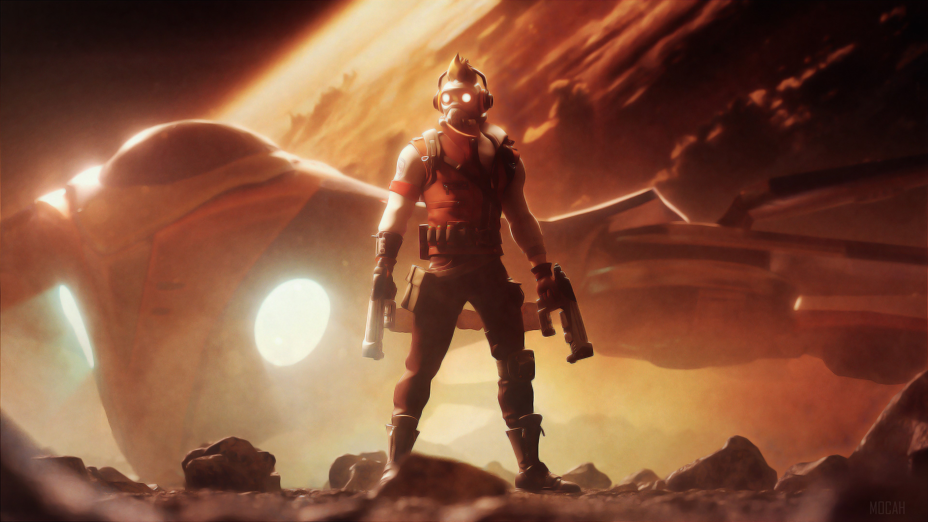 Star Lord from Fortnite 4K HD Wallpaper