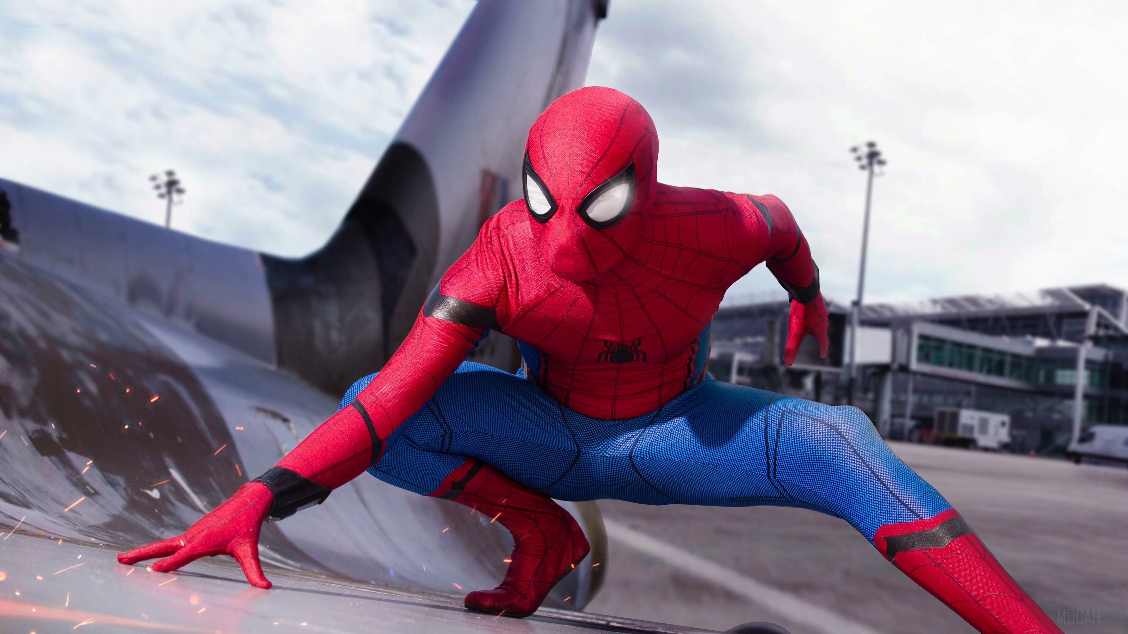 Spider-Man Cosplay from Civil War 4K HD Wallpaper