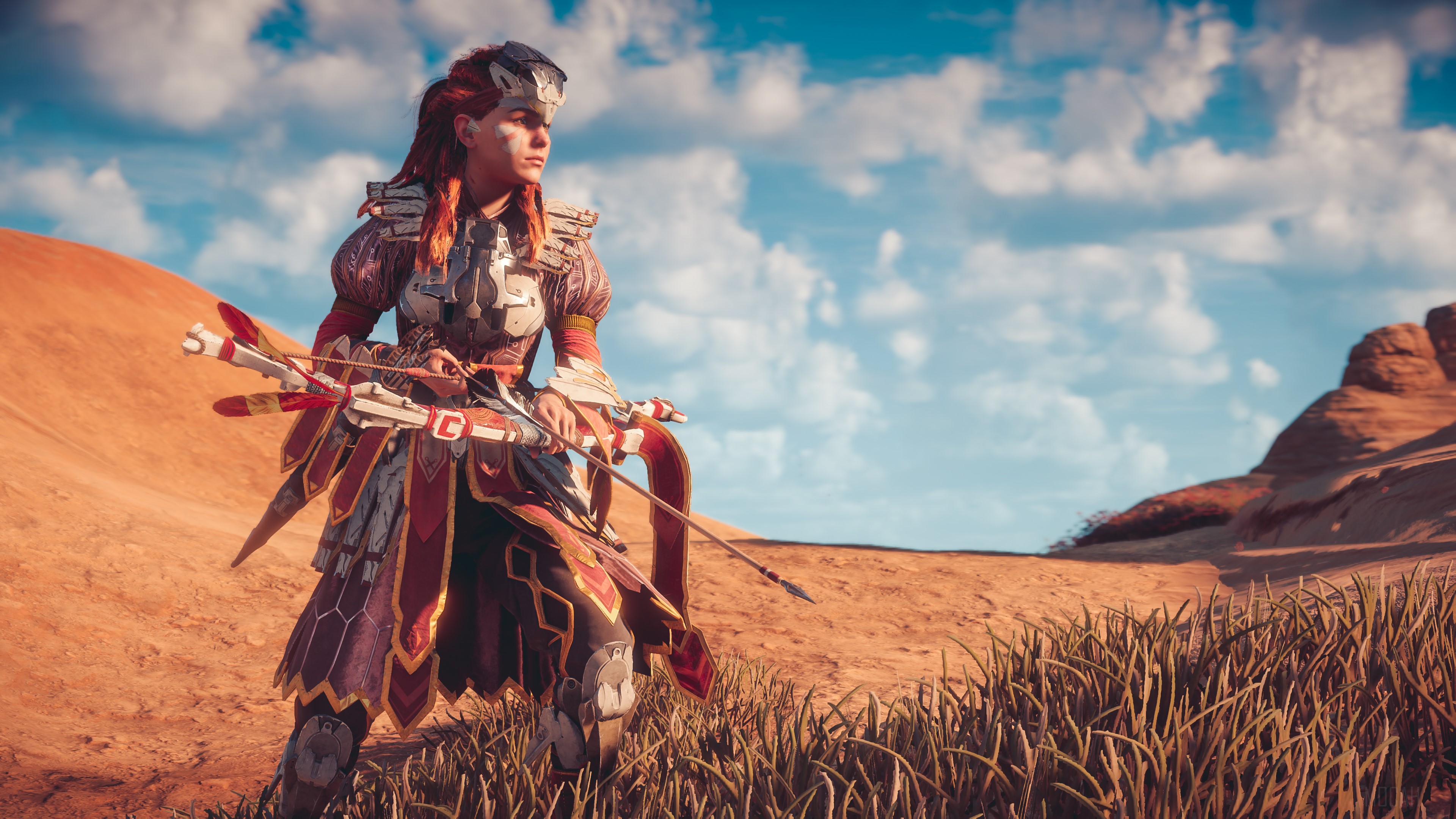Aloy from Horizon Zero Dawn 4K HD Wallpaper