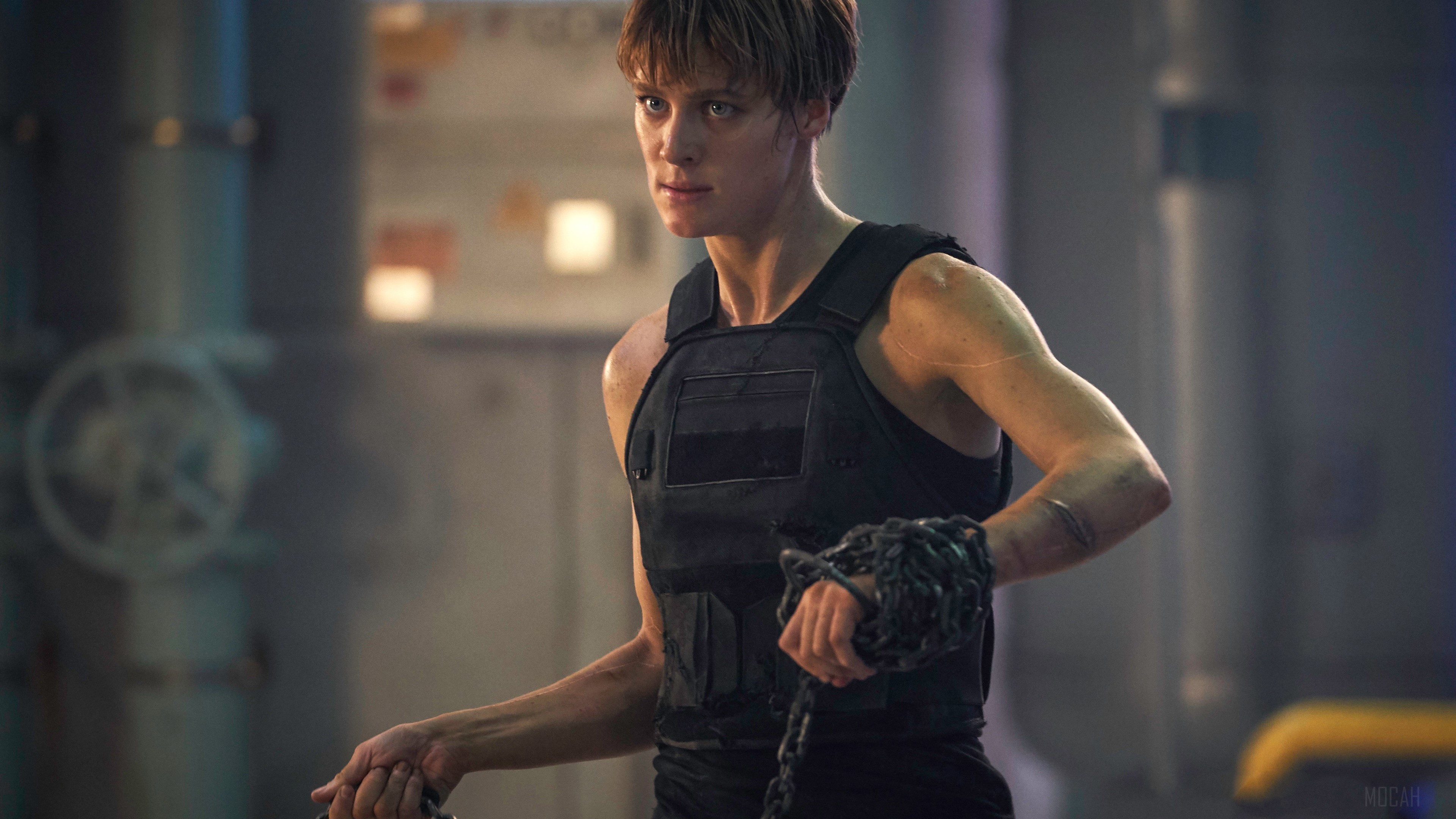 Mackenzie Davis As Grace In Terminator Dark Fate HD Wallpaper
