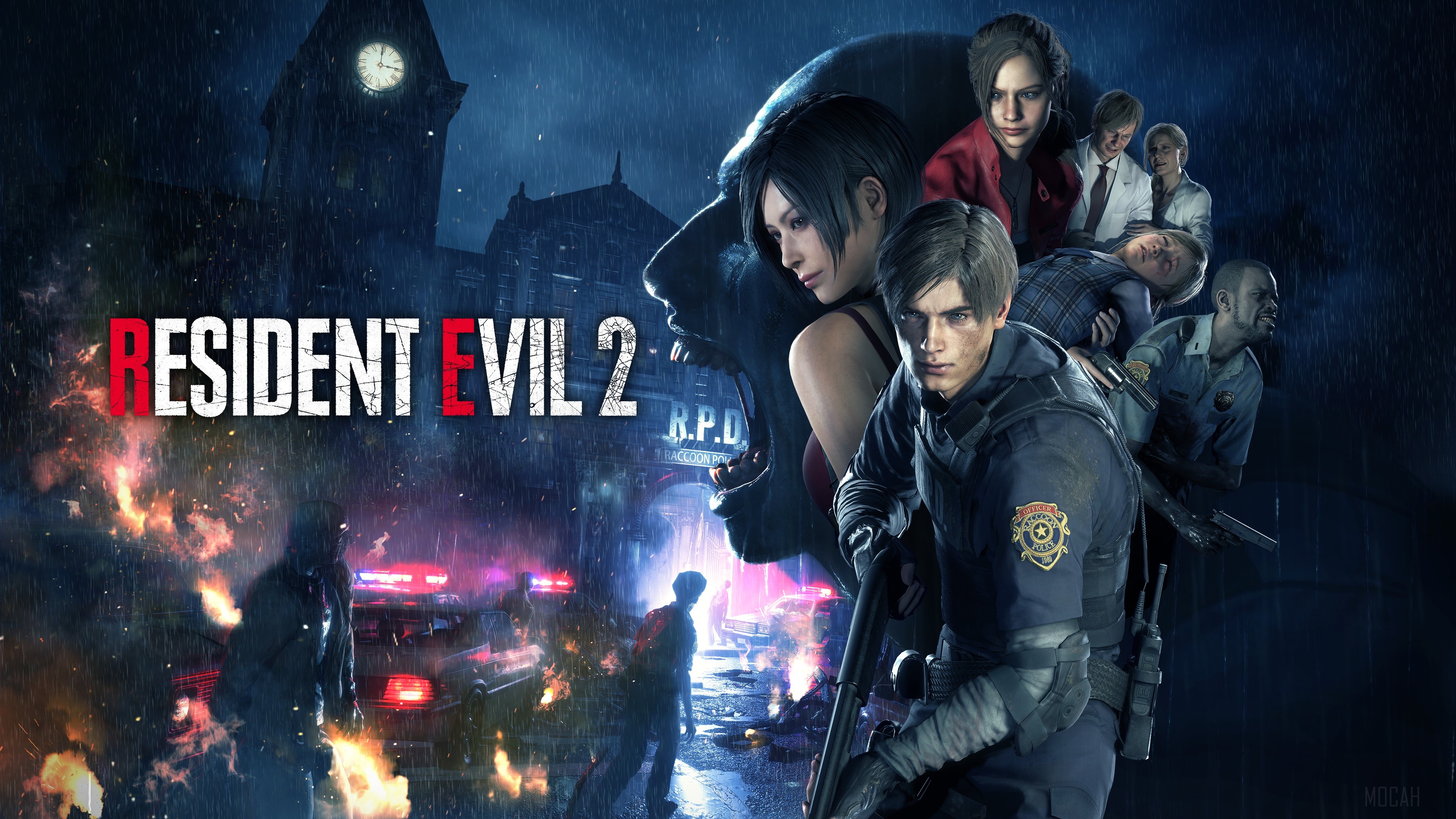 Resident Evil 2 4K HD Wallpaper