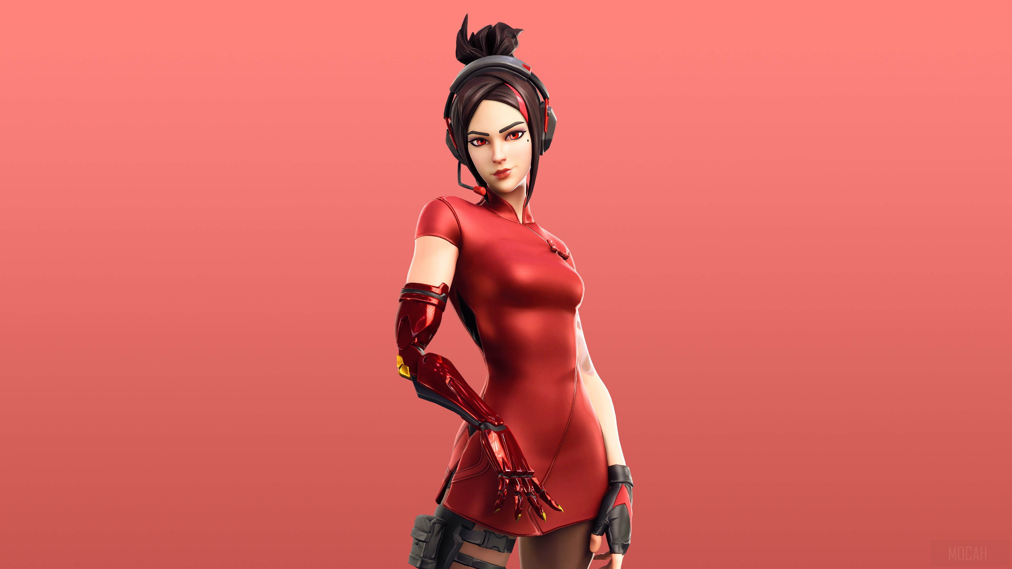 Demi from Fortnitebr Season 9 4K HD Wallpaper