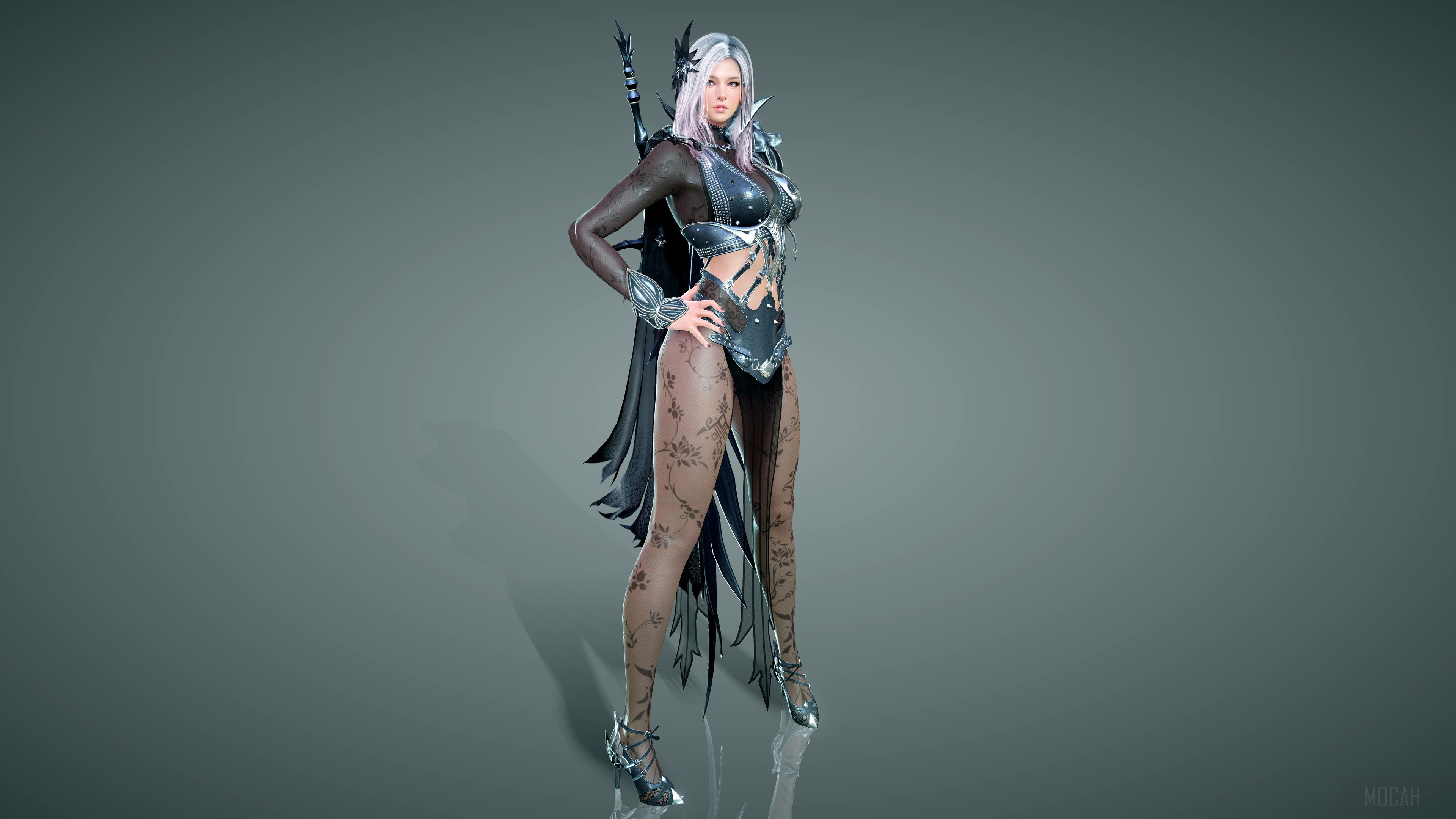 Dark Knight from Black Desert 4K HD Wallpaper