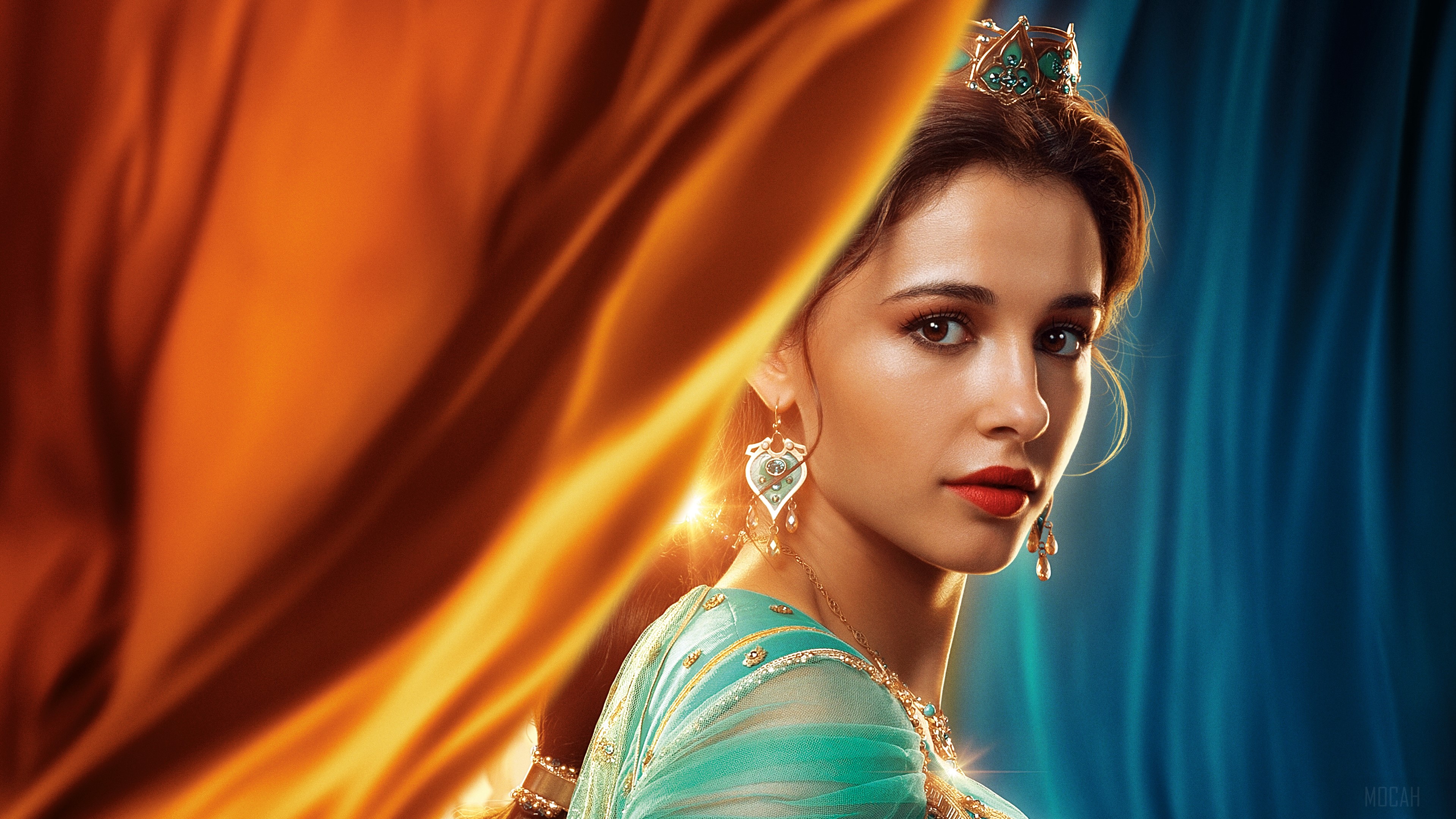 Princess Jasmine from Aladdin 2019 4K HD Wallpaper