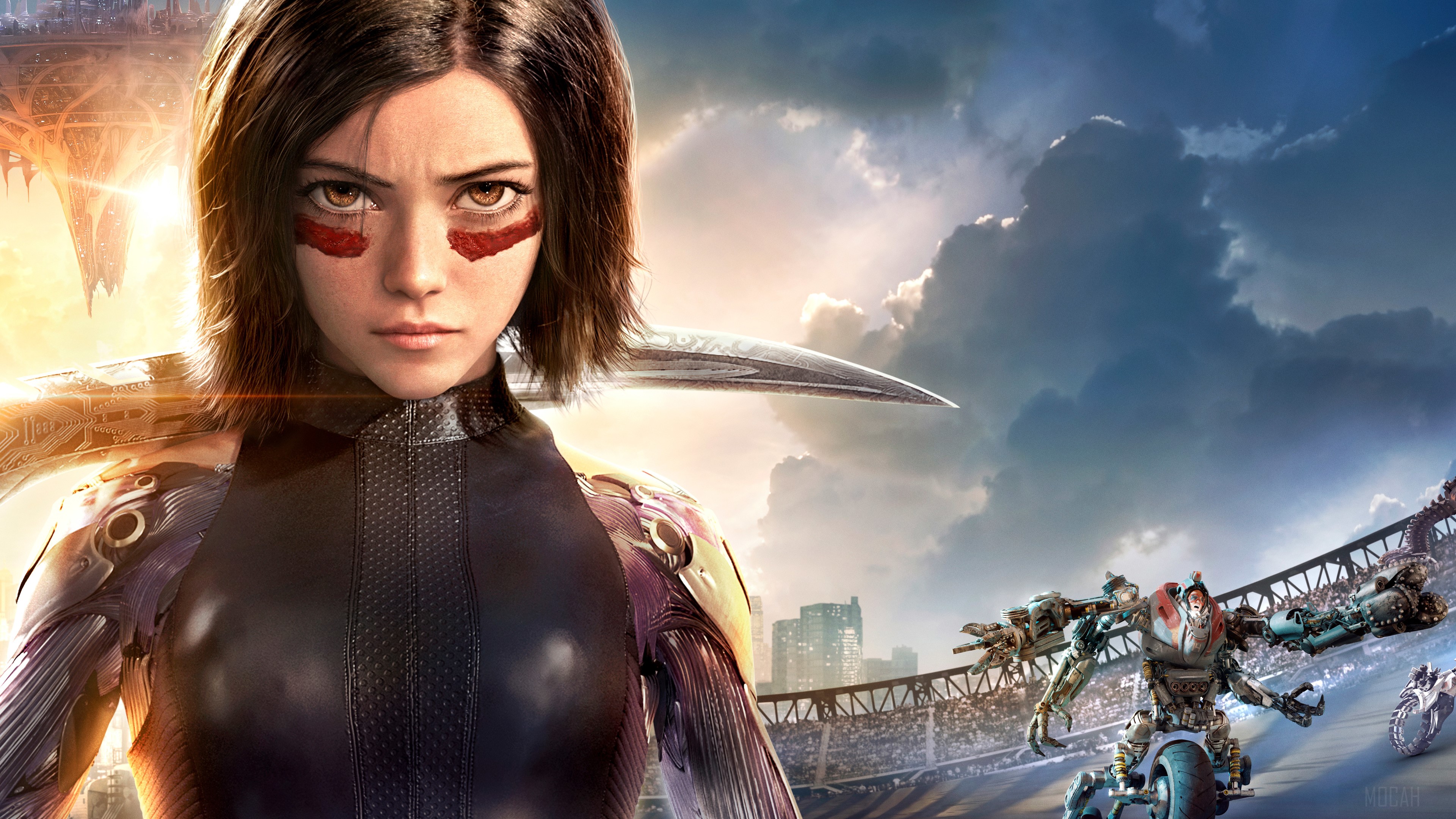 Alita from Alita: Battle Angel 4K HD Wallpaper