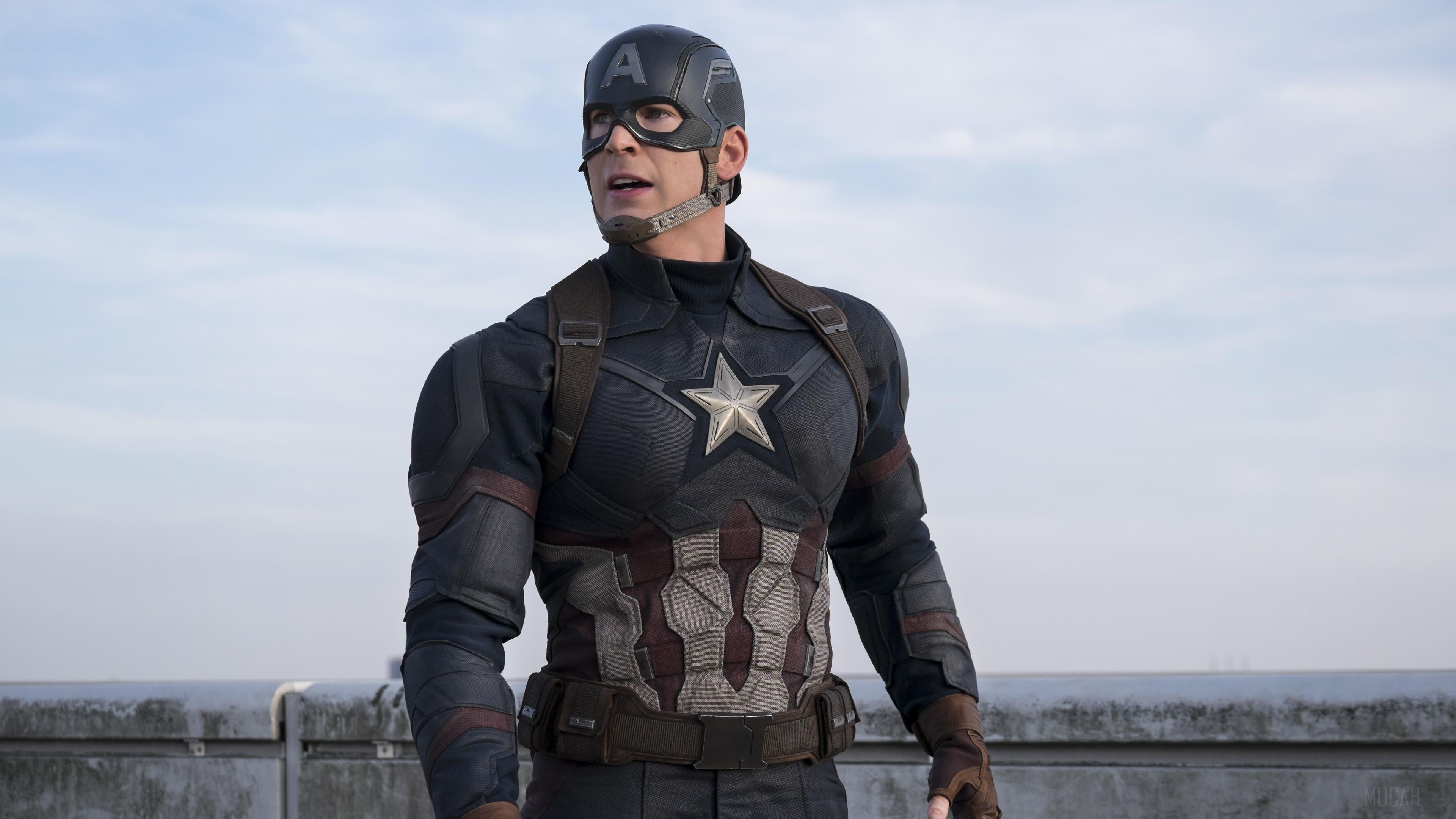 Captain America from Captain America Civil War 4K HD Wallpaper