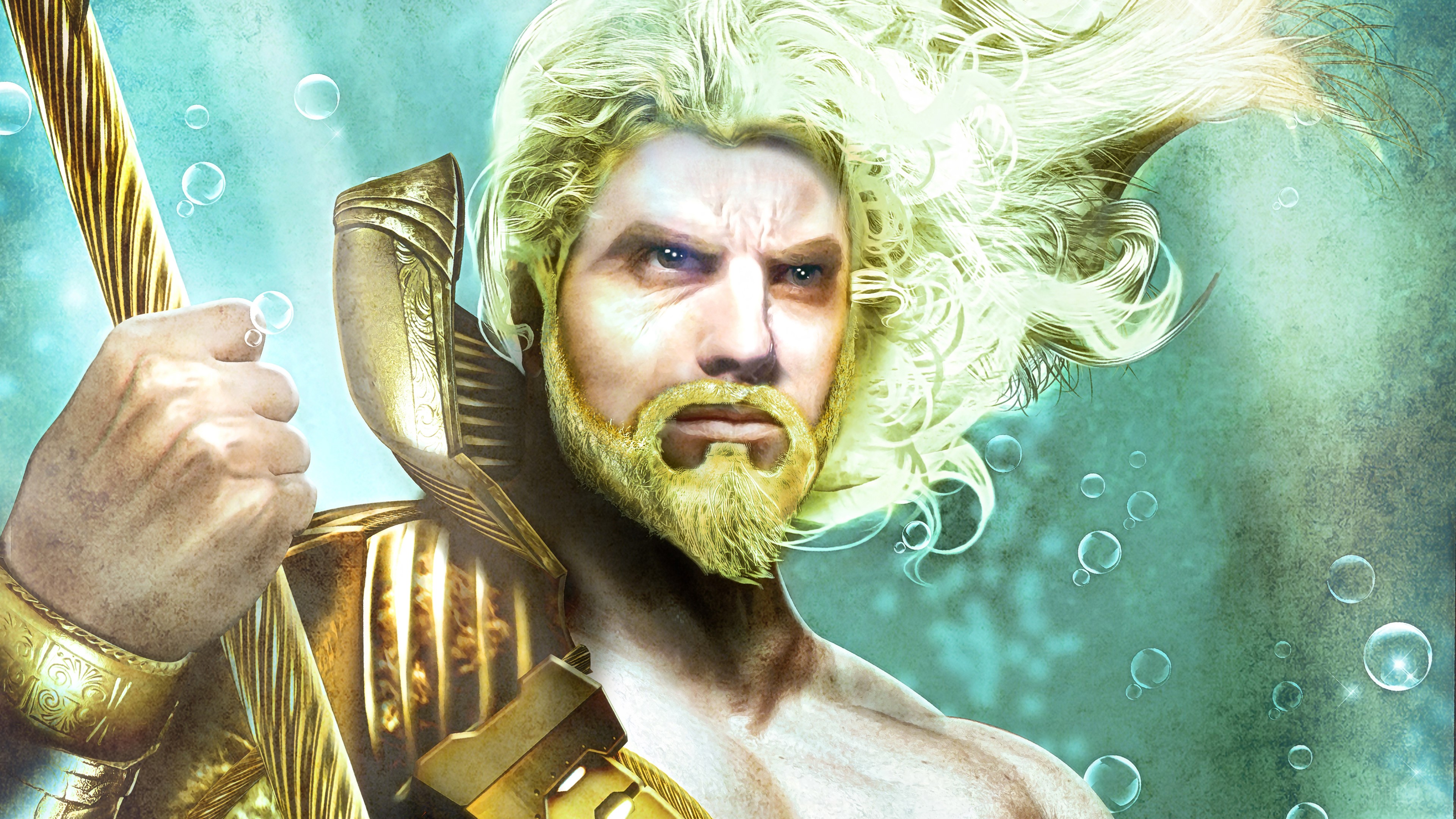Aquaman Art HD Wallpaper