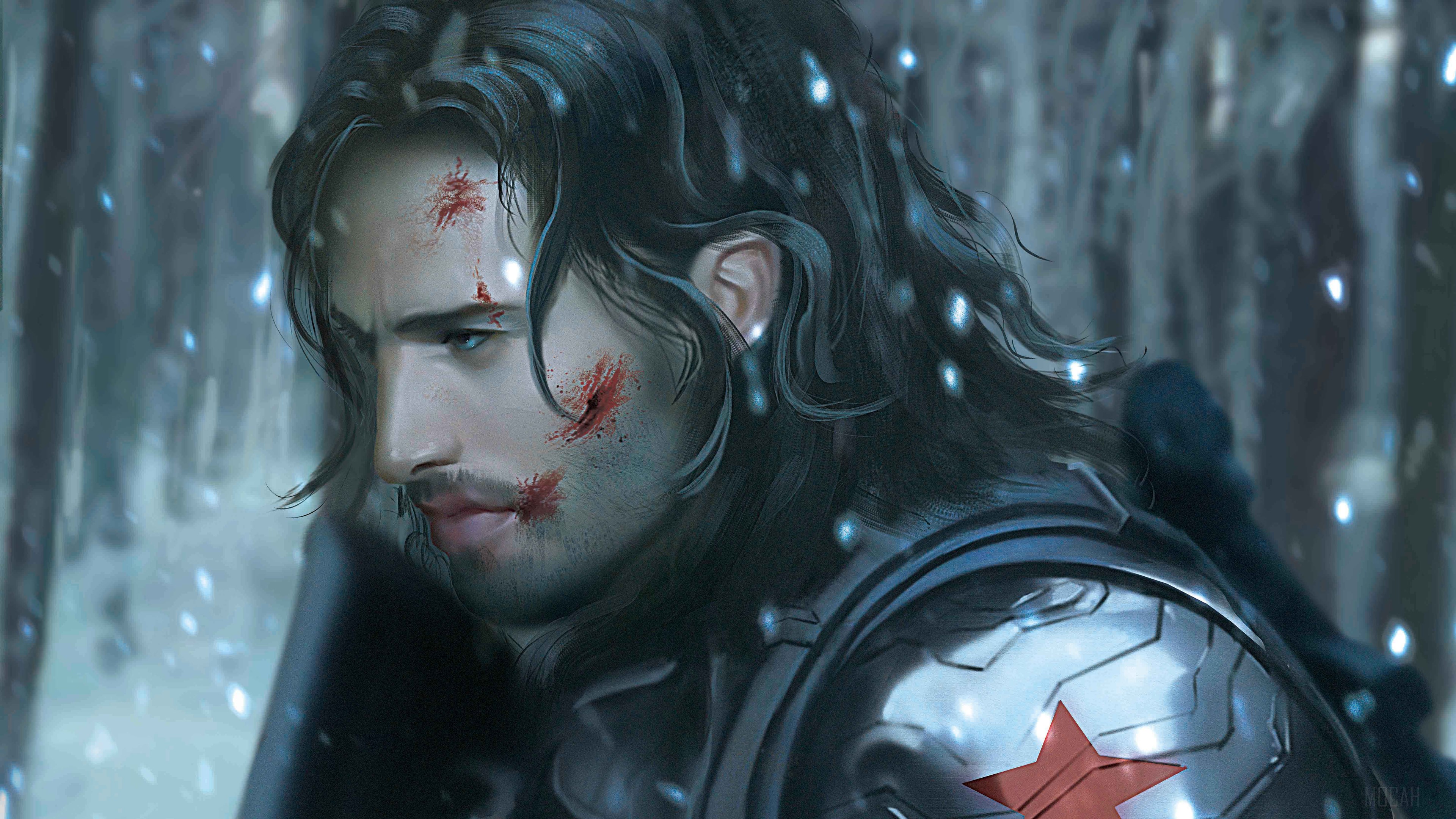 The Winter Soldier HD Wallpaper