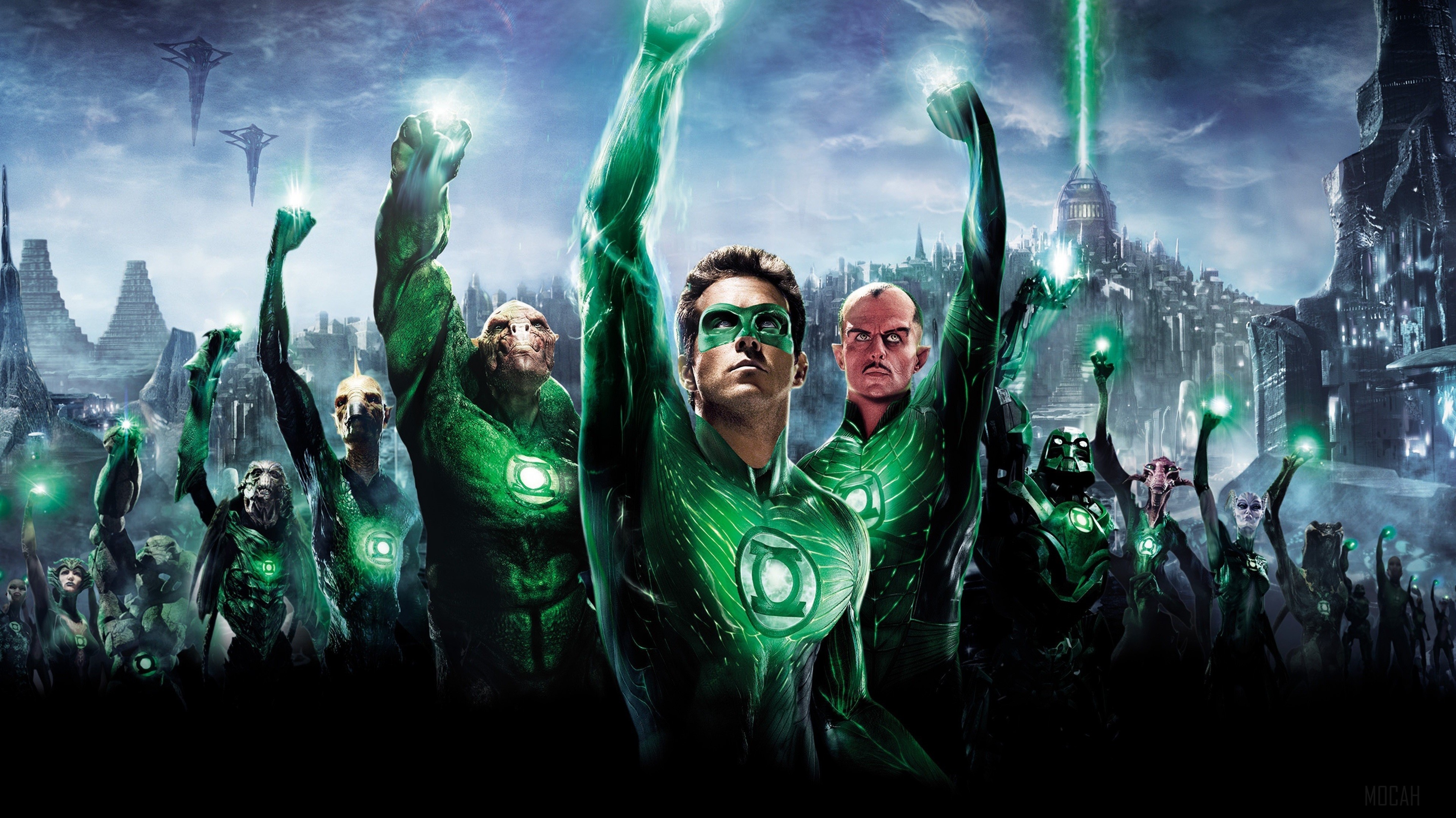 Green Lantern Corps from Green Lantern 4K HD Wallpaper