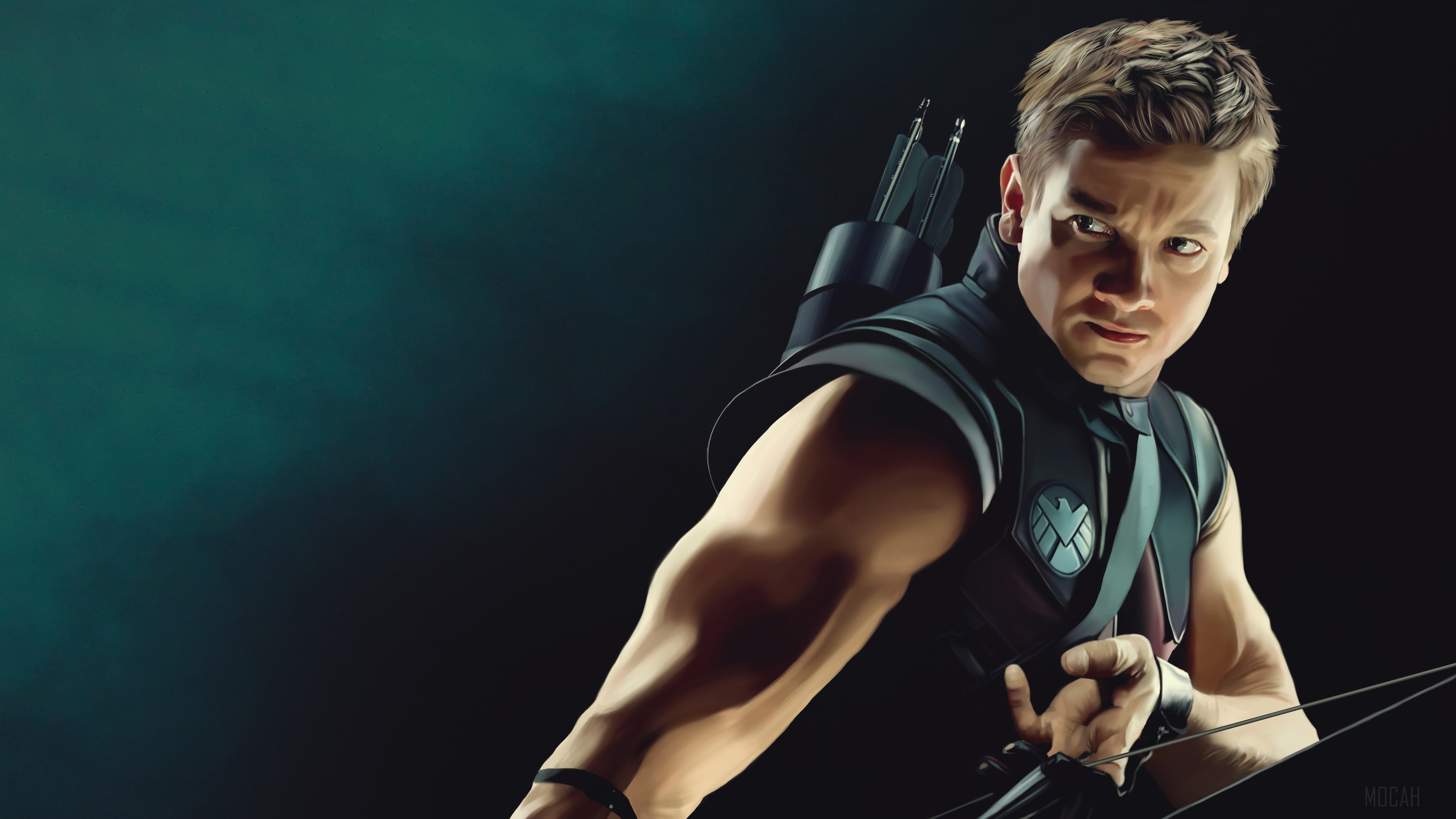 Hawkeye from Marvel 4K HD Wallpaper