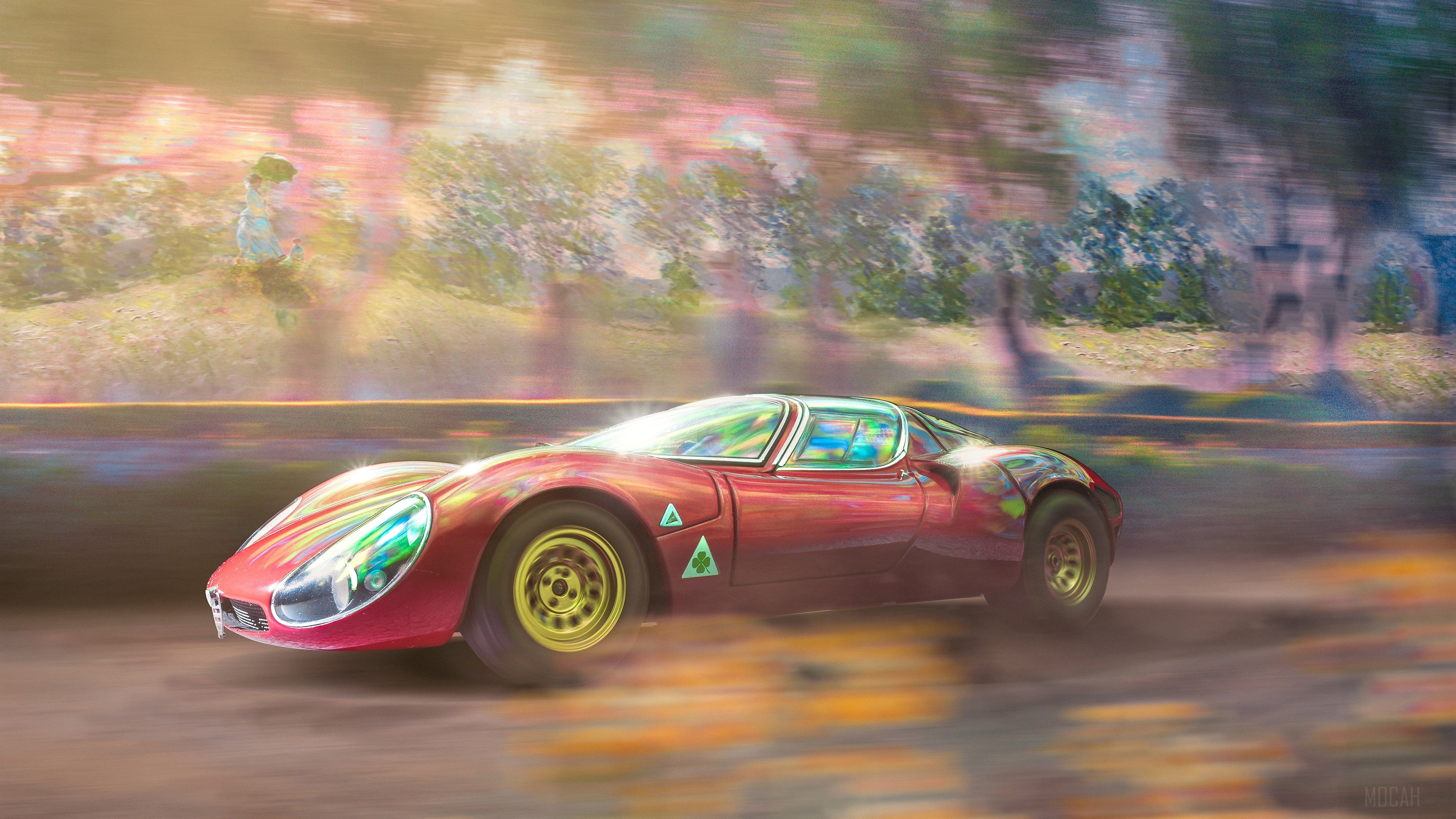 Alfa Romeo 33 Stradale HD Wallpaper