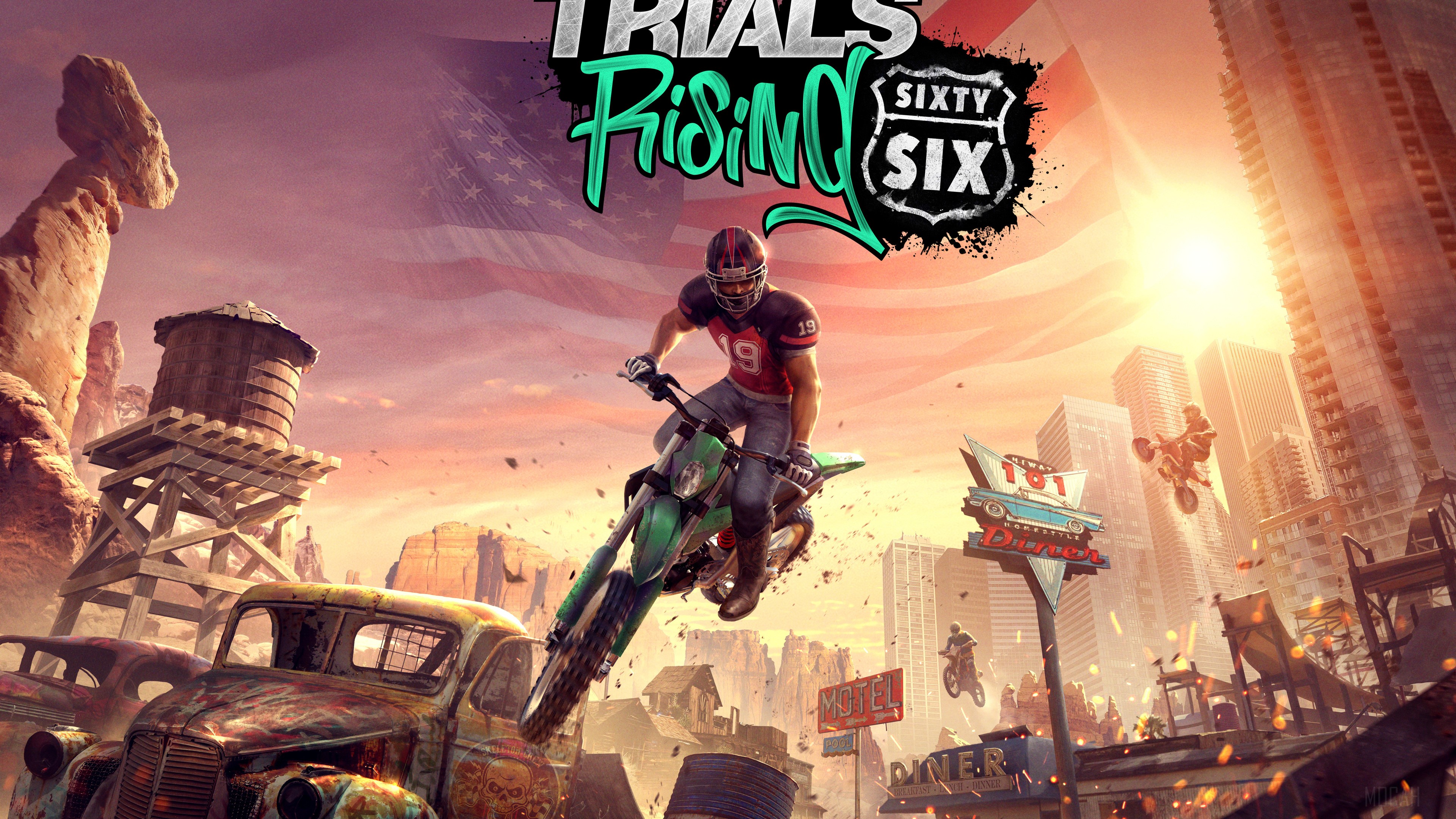 Trials Rising Sixty Six 4K HD Wallpaper