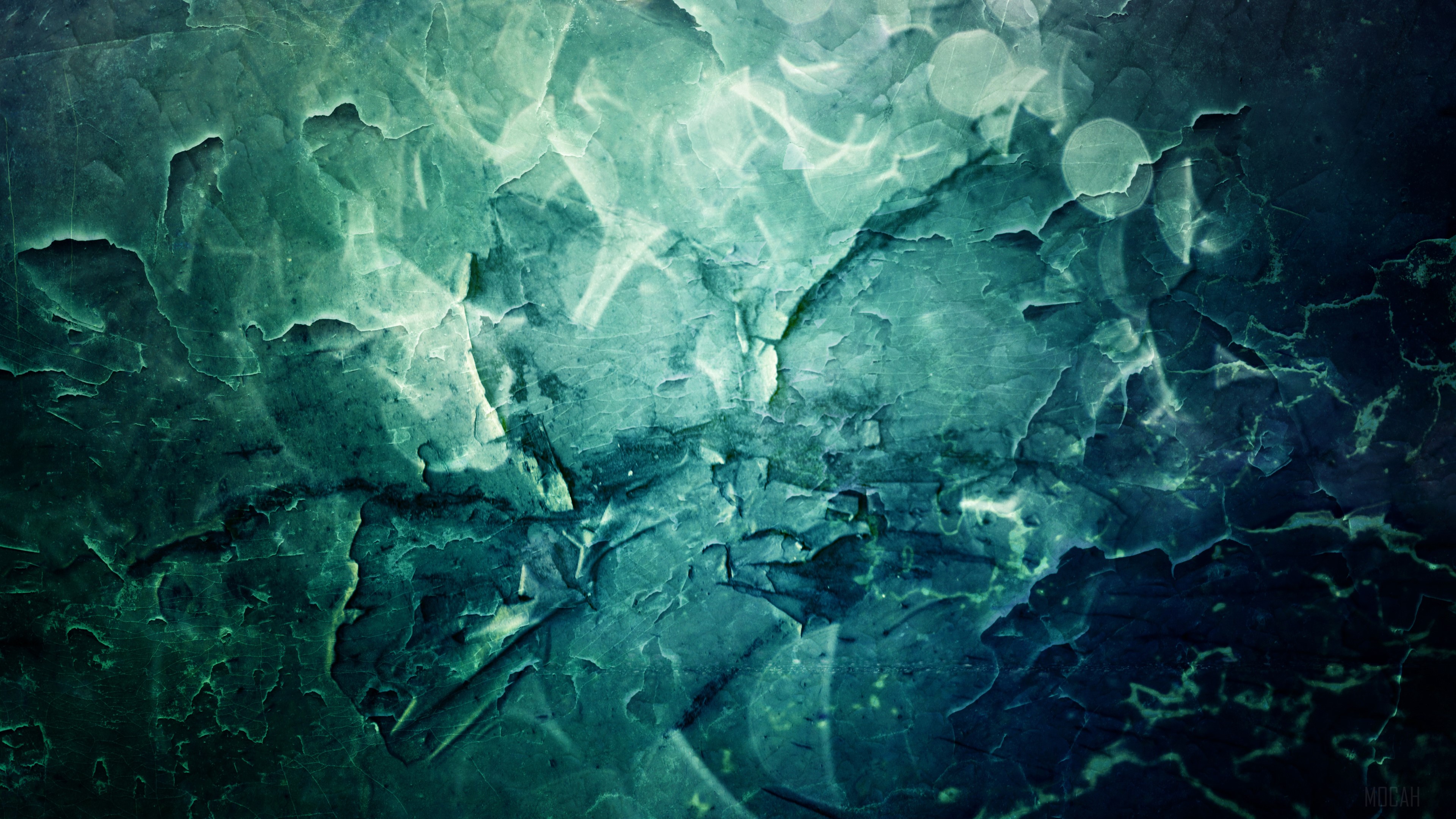 Gradient Crack Texture HD Wallpaper
