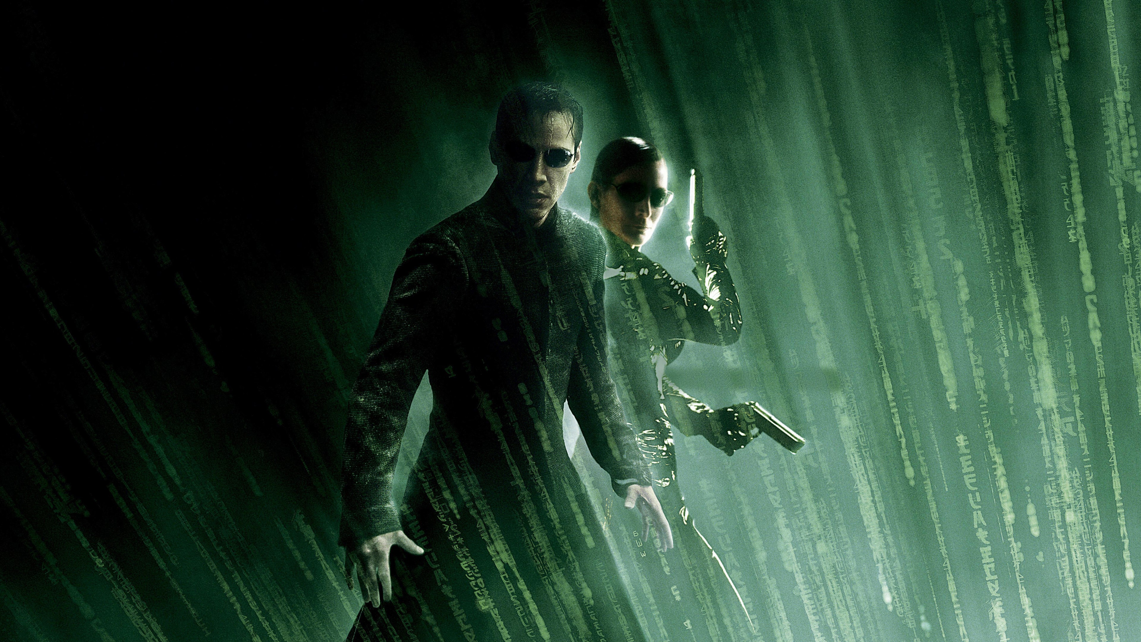 Neo and Trinity from The Matrix 4K HD Wallpaper