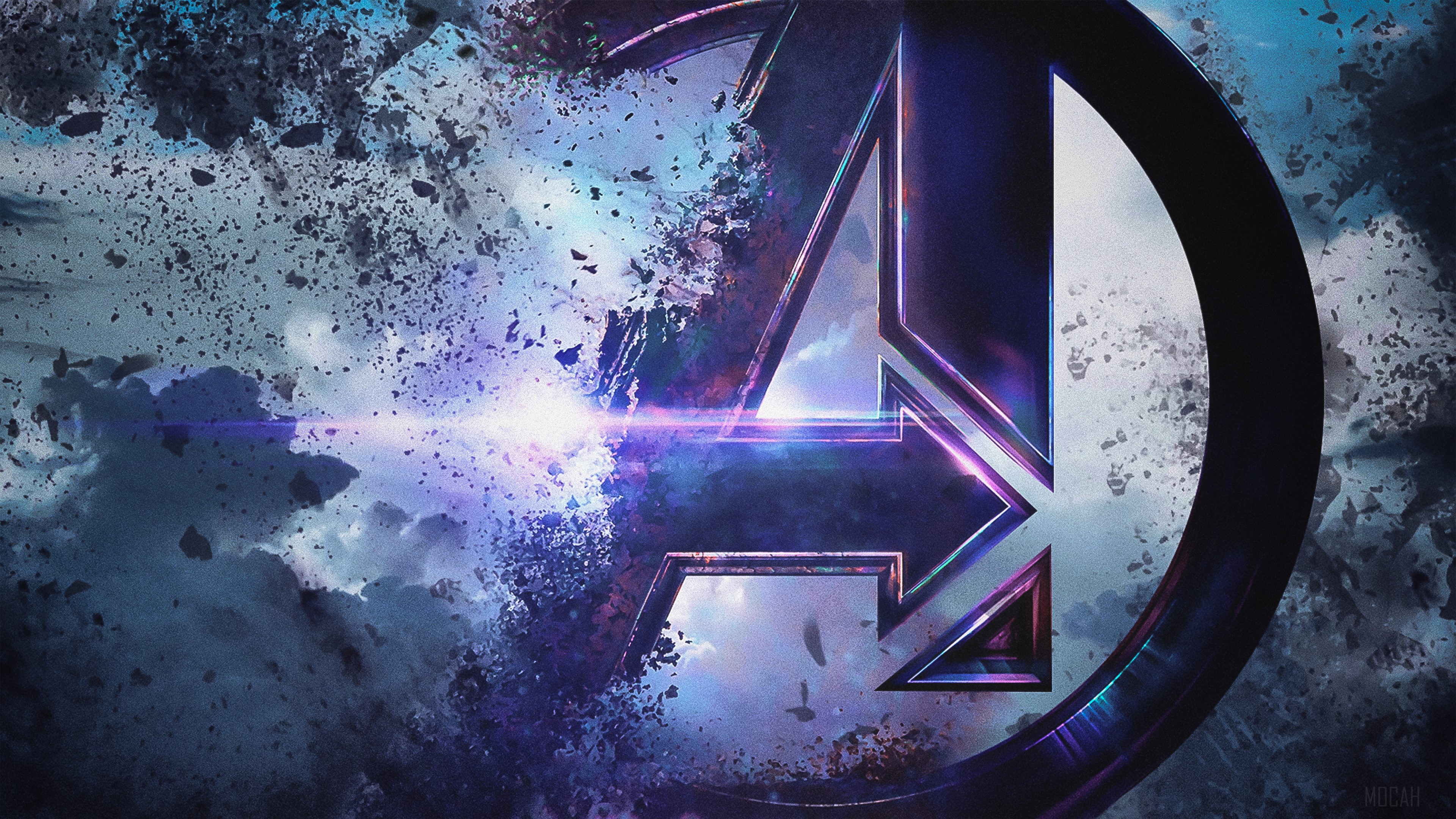 Avengers Endgame 4K Logo HD Wallpaper