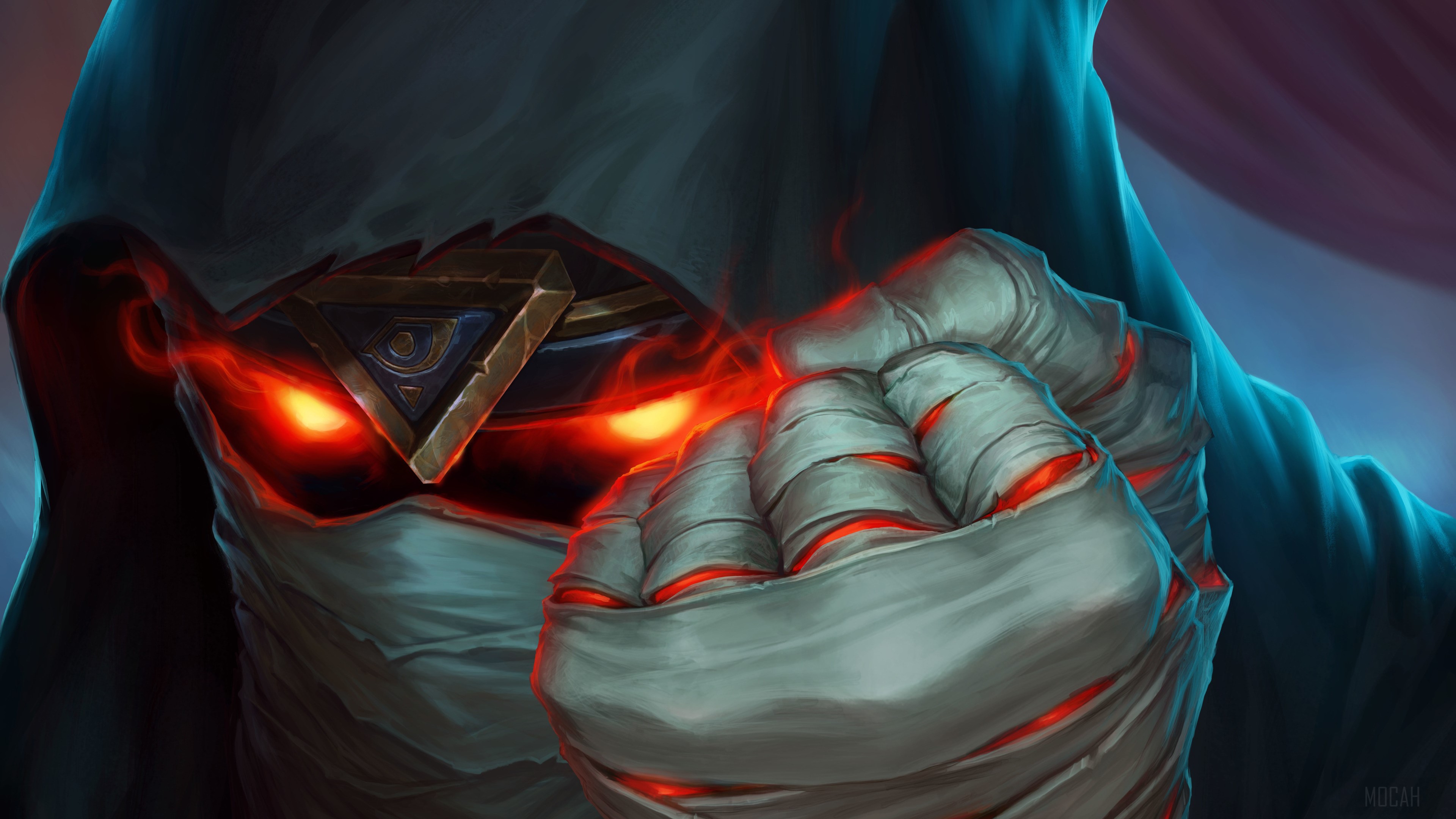 Conspiracy of Shadows from Hearthstone 4K HD Wallpaper