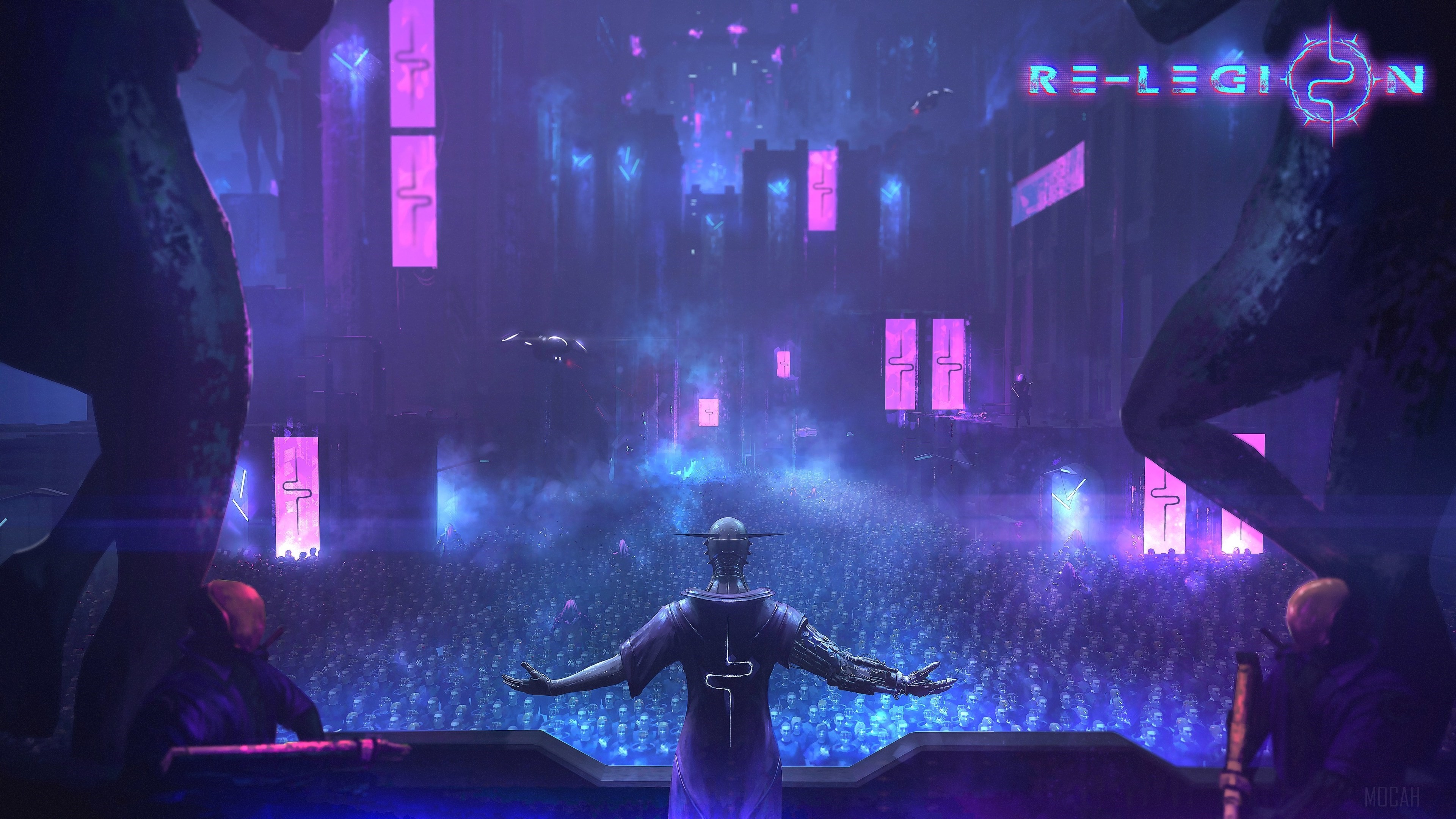 Re-Legion Game 4K HD Wallpaper