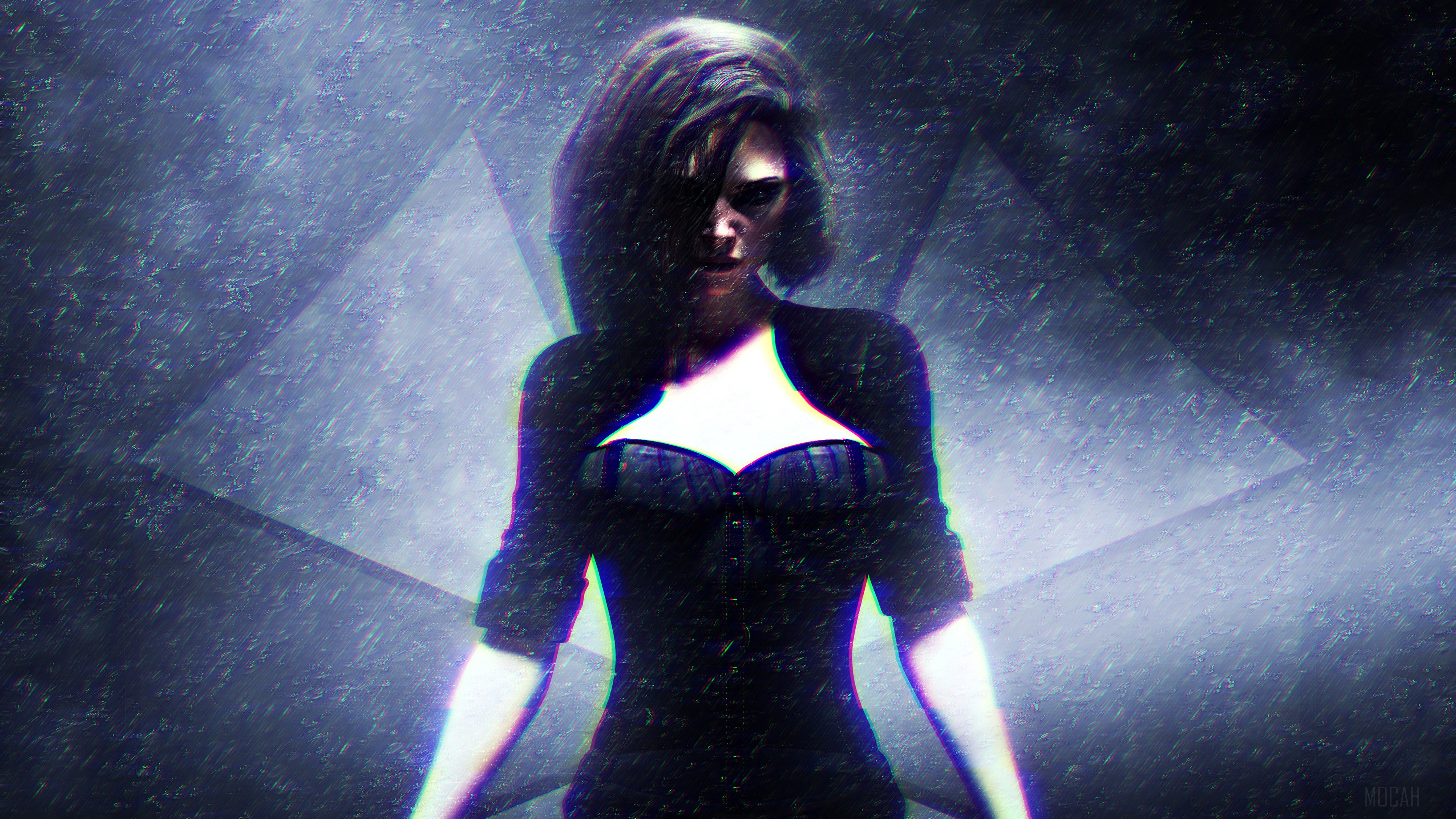 Alice from Resident Evil 4K HD Wallpaper