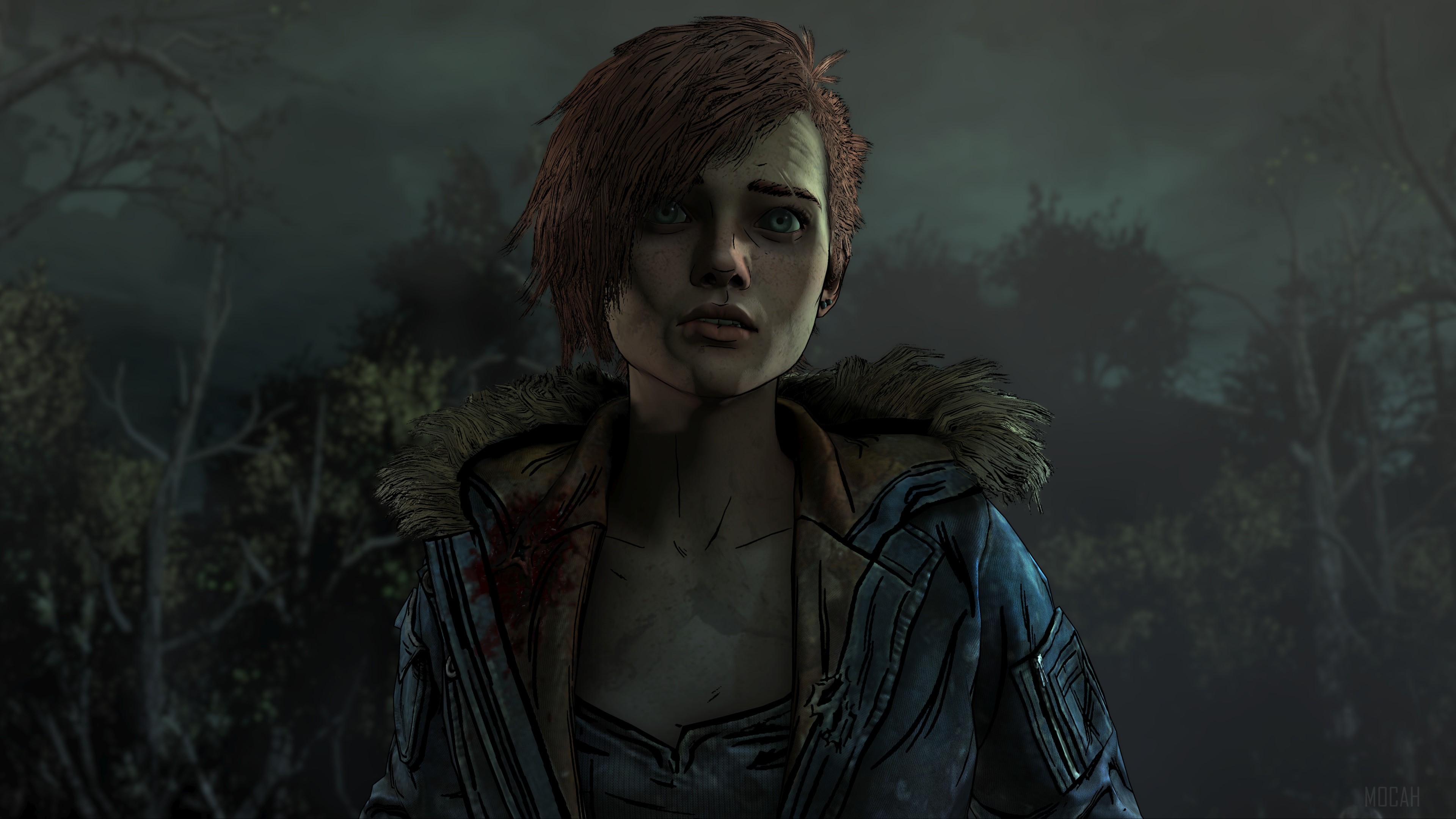 Anya from The Walking Dead: The Final Season 4K HD Wallpaper