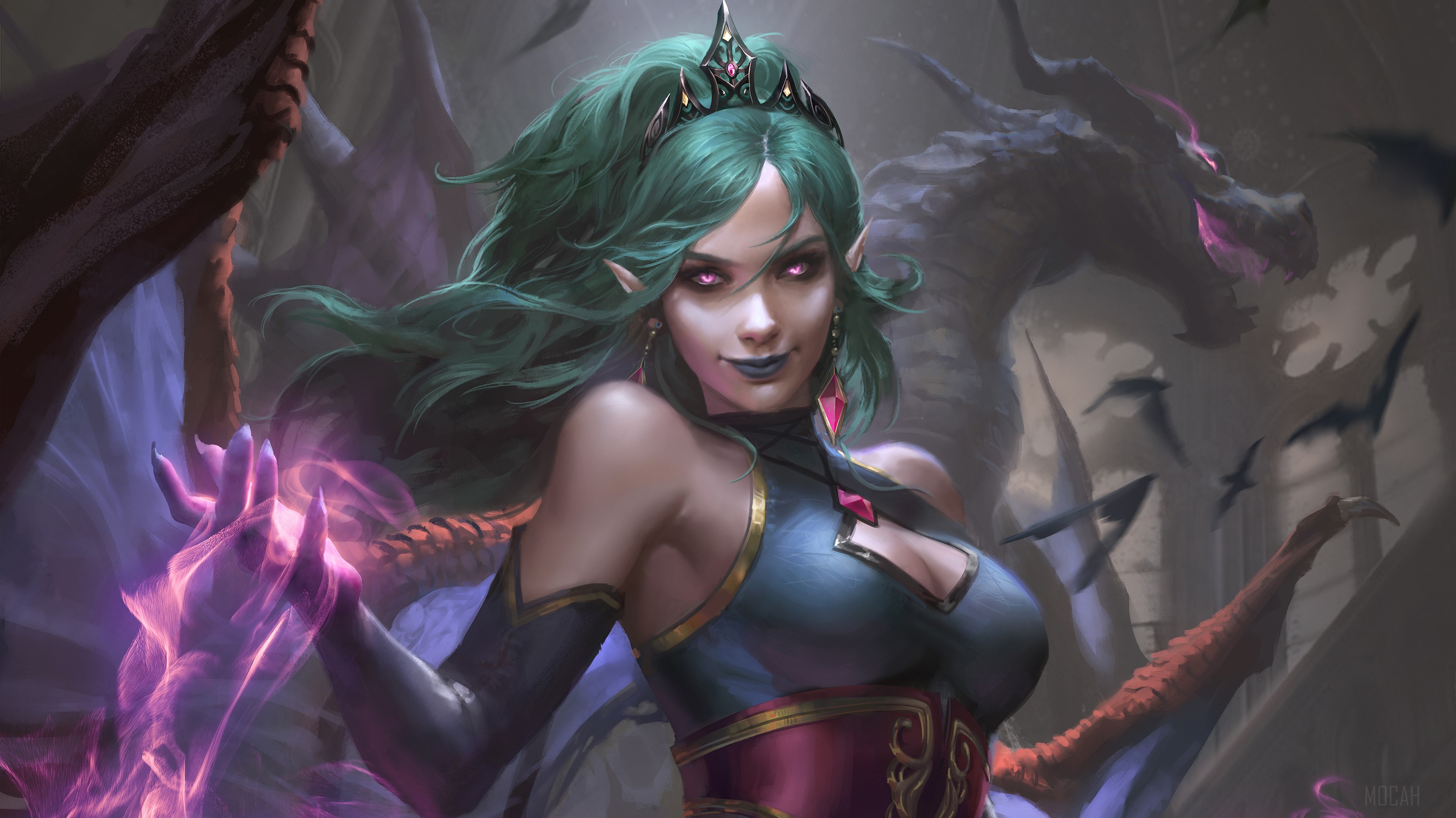 Evelynn from League of Legends 4K HD Wallpaper